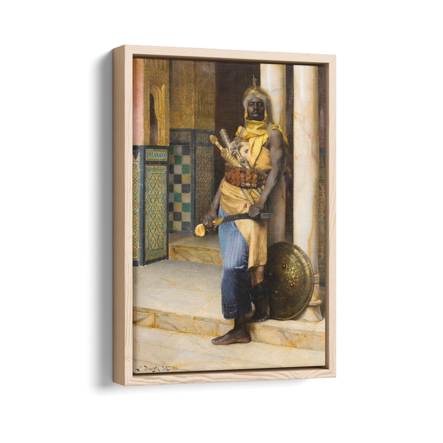 Guarding the Palace | Ludwig Deutsch | 1888
