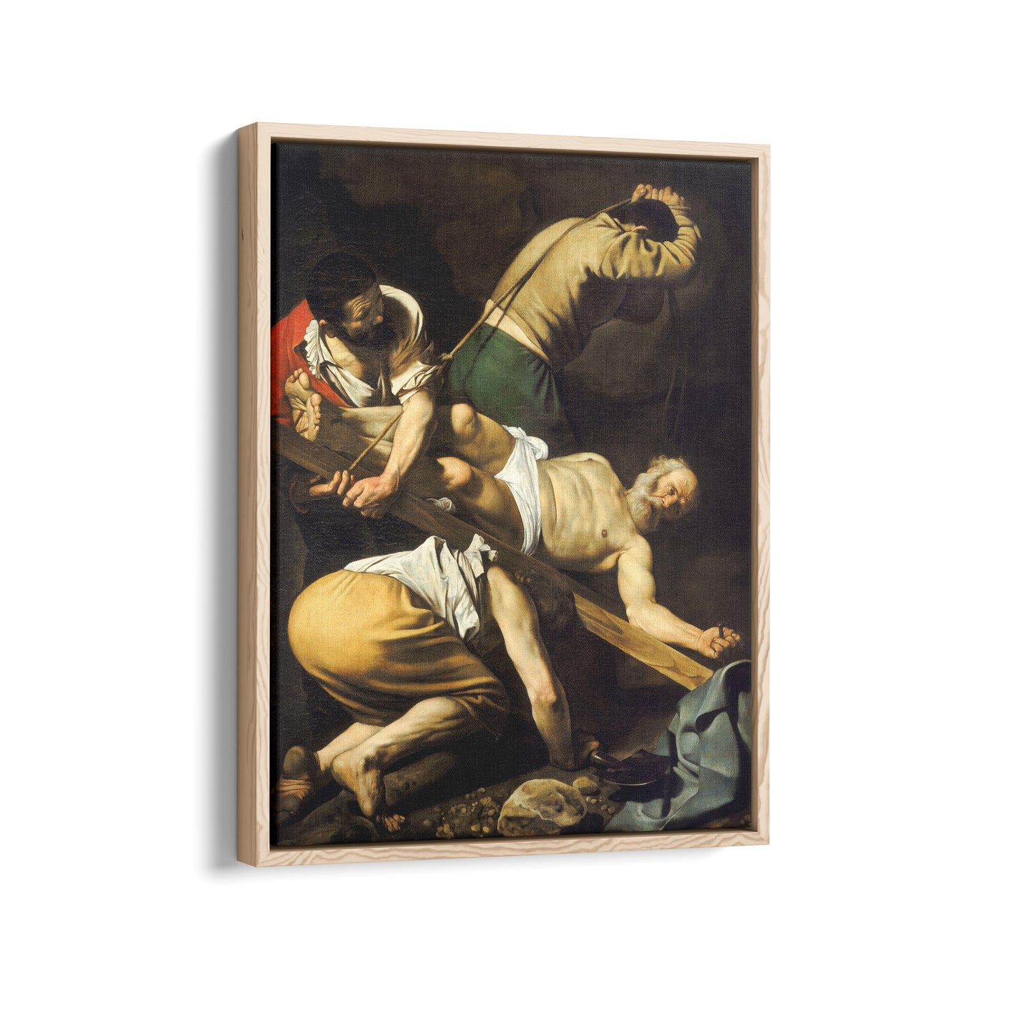Crucifixion of Saint Peter | Caravaggio | 1601
