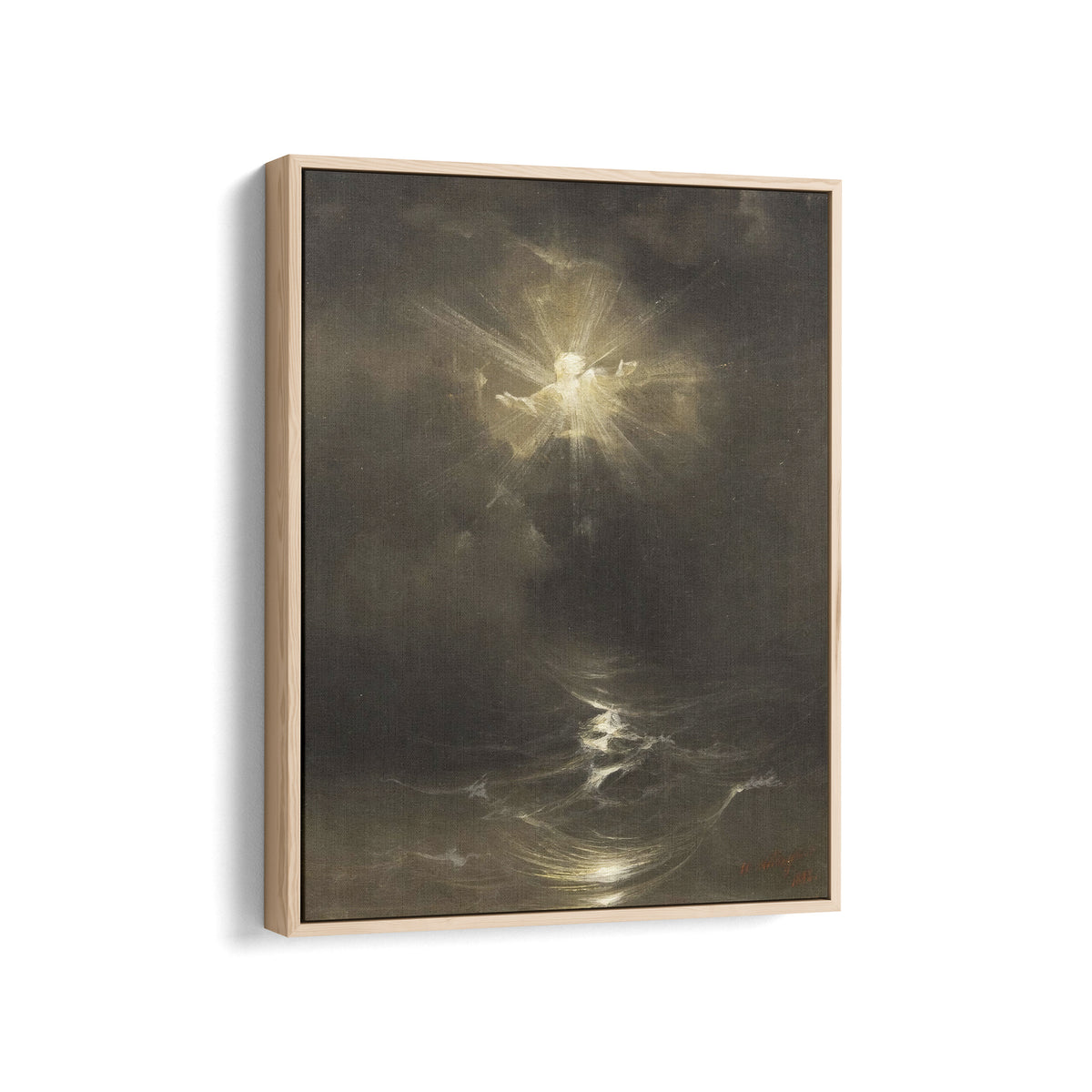 And the Spirit of God Moved on the Face of the Waters | Ivan Aivazovsky | 1838