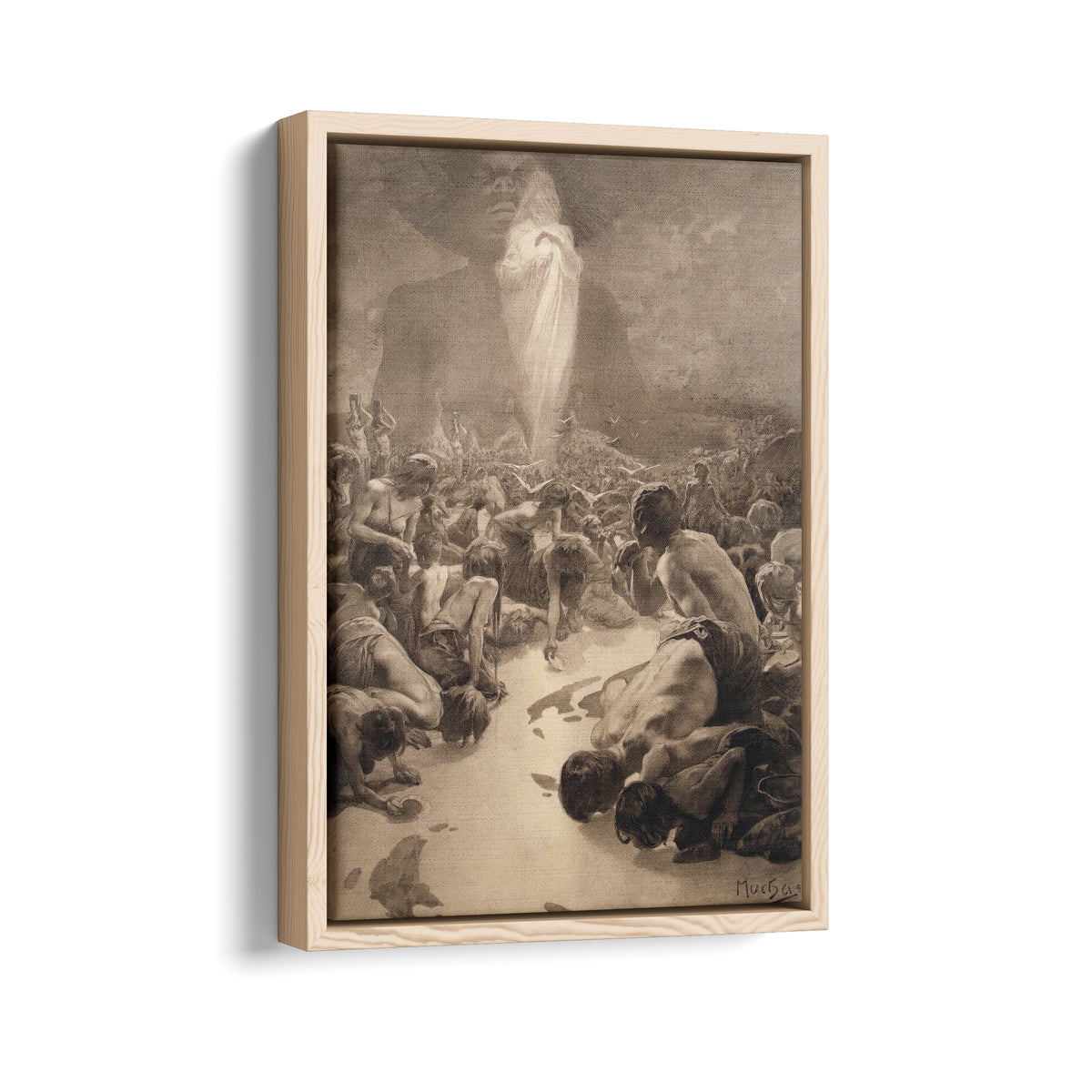Le Pater: "Give Us This Day Our Daily Bread" | Alphonse Mucha | 1899