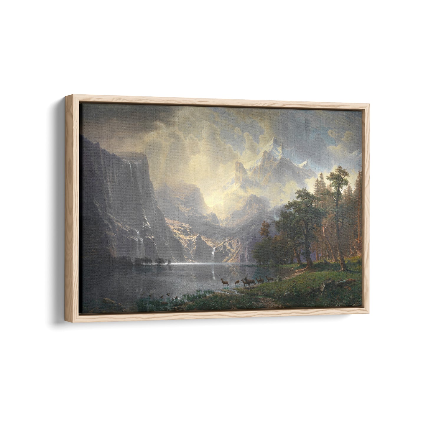 Among the Sierra Nevada, California | Albert Bierstadt | 1868