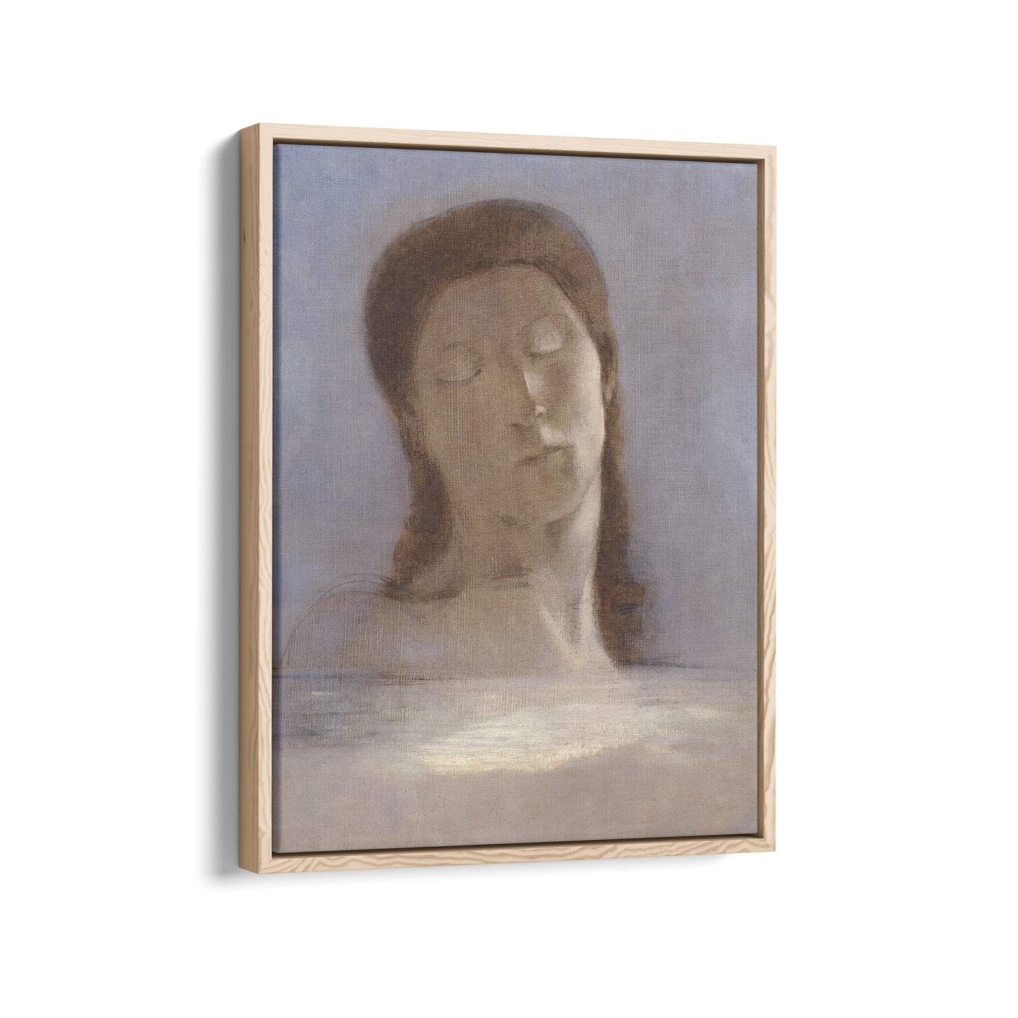 Closed Eyes | Odilon Redon | 1890