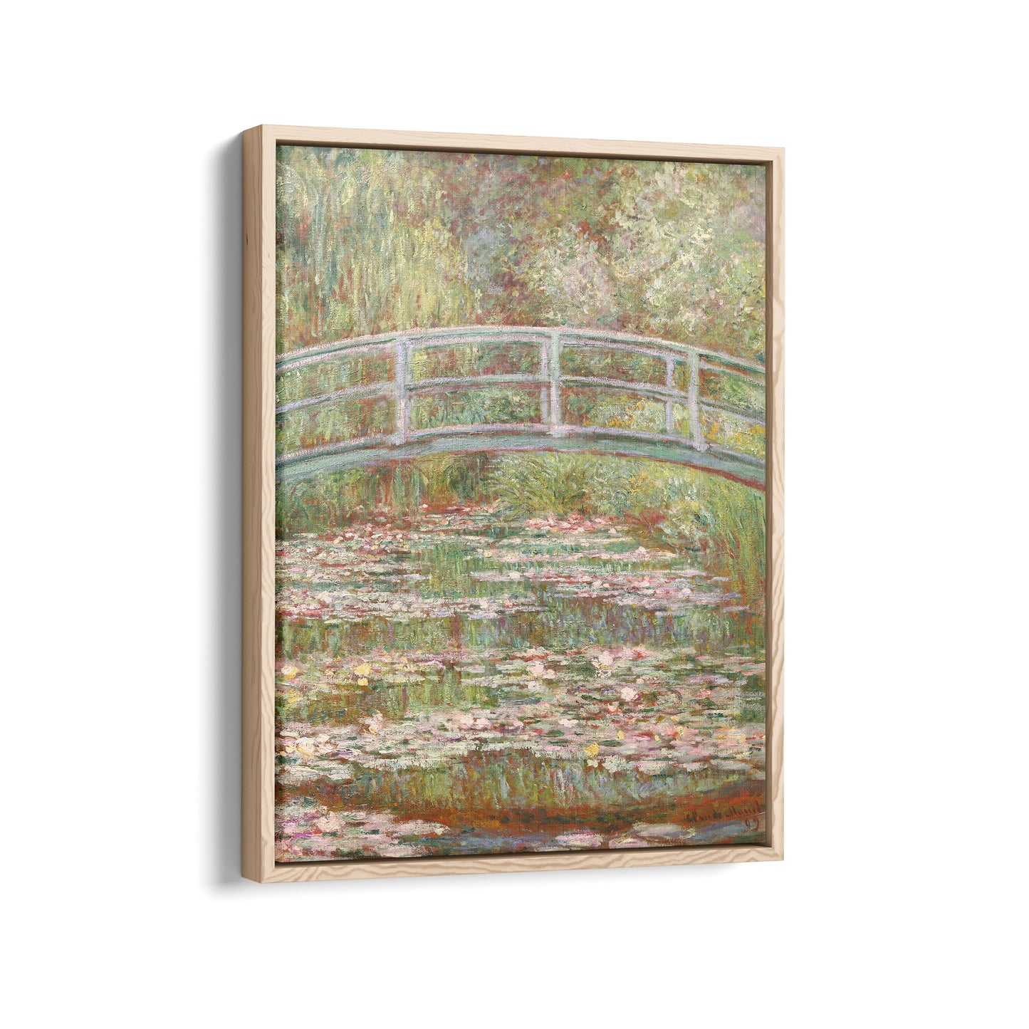 Bridge Over a Pond of Water Lillies | Claude Monet | 1899