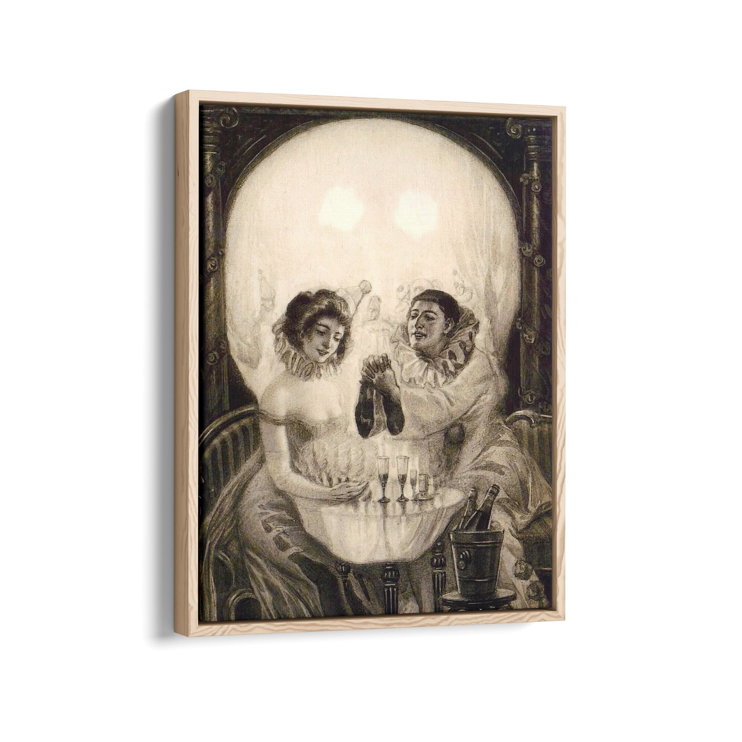 L'Amour de Pierrot | Attributed to Salvador Dalí | c. 1904