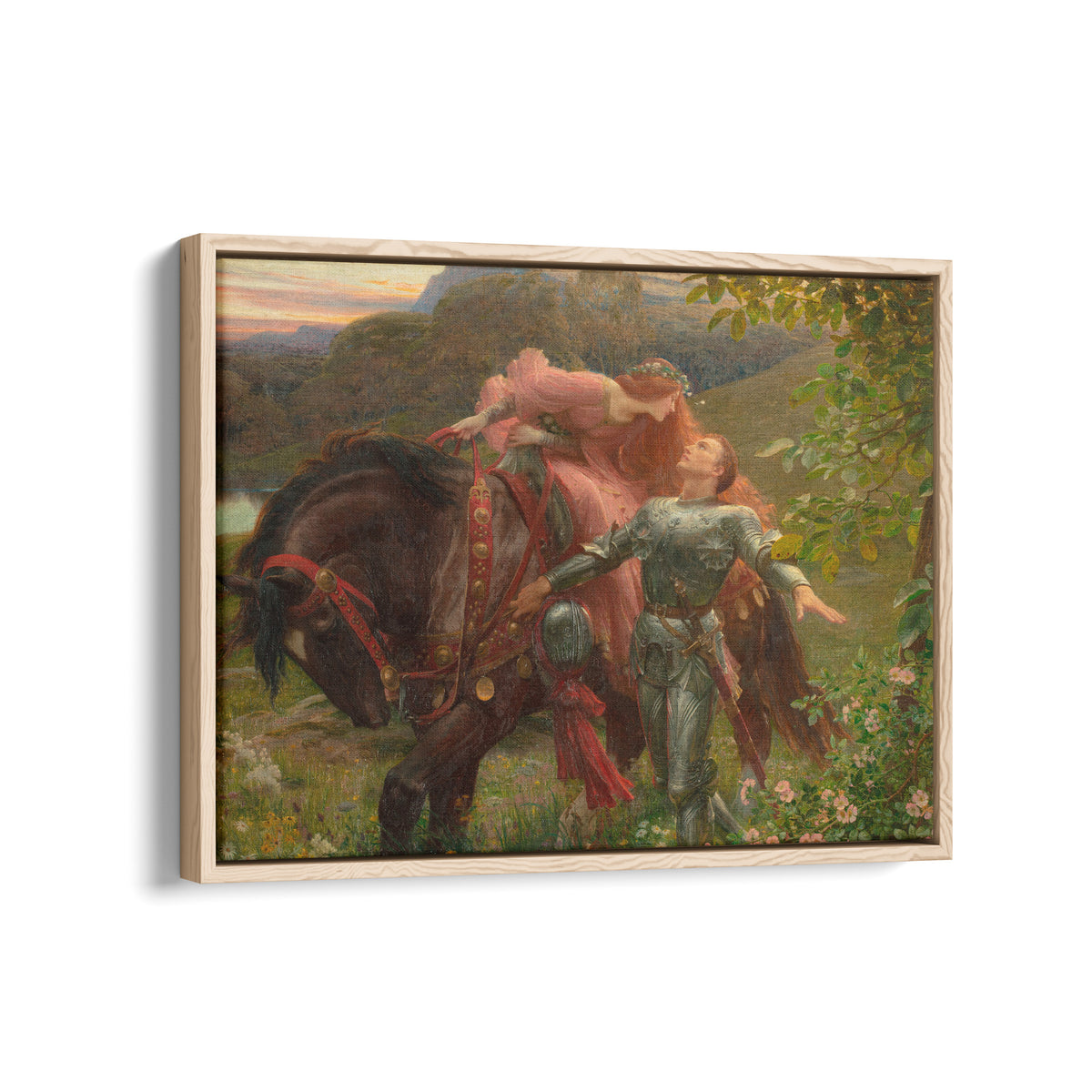 La Belle Dame sans Merci | Sir Frank Dicksee | 1901