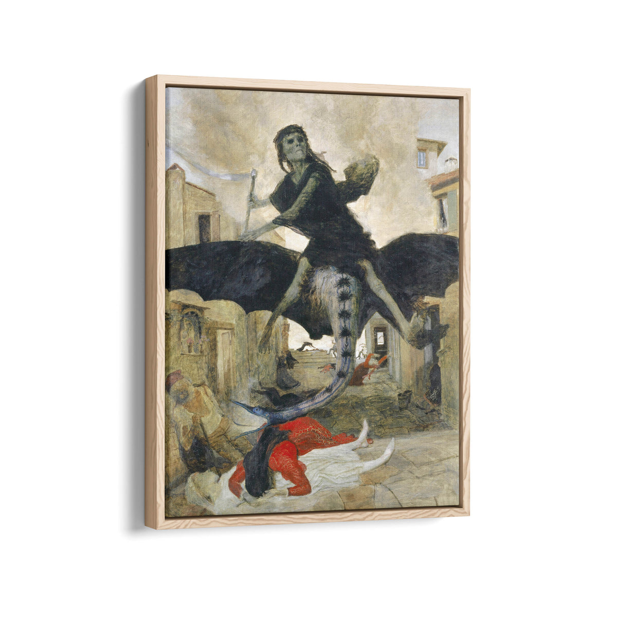 Plague | Arnold Böcklin | 1898