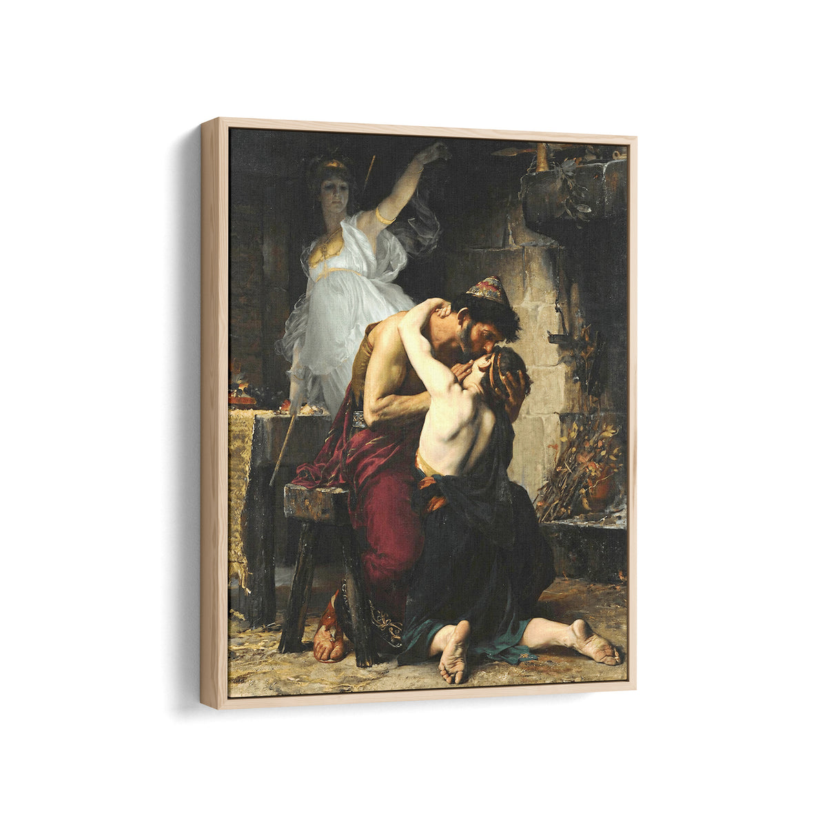 The Recognition of Ulysses and Telemachus | Henri-Lucien Doucet | 1880