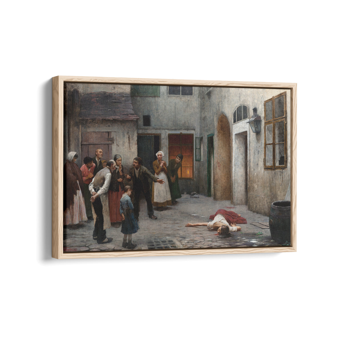Murder in the House | Jakub Schikaneder | 1889
