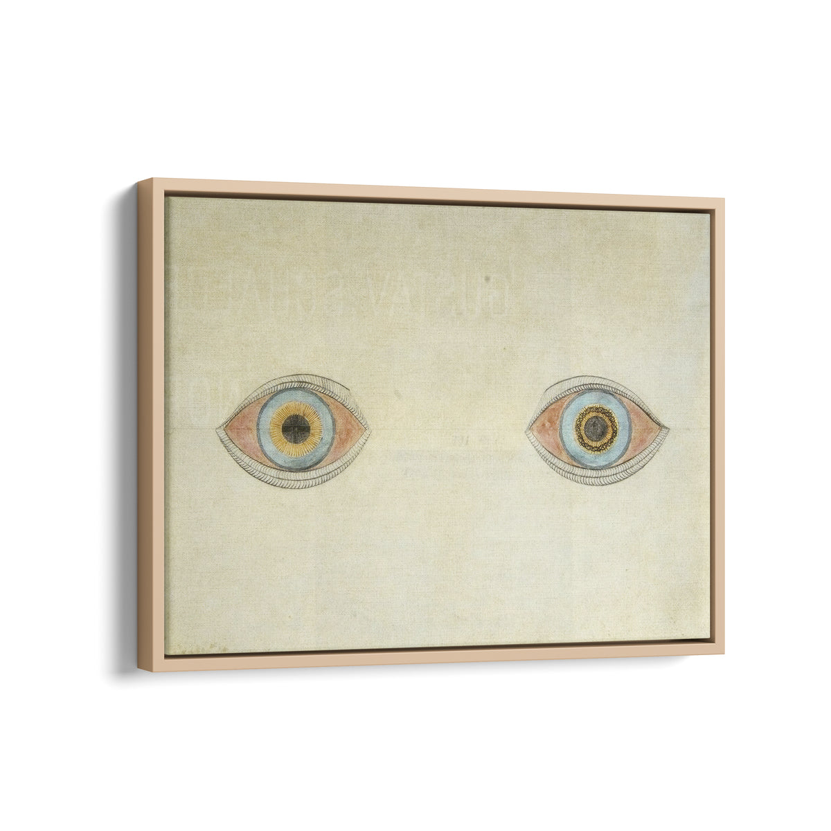My Eyes at the Moment of the Apparitions | August Natterer | 1911-13