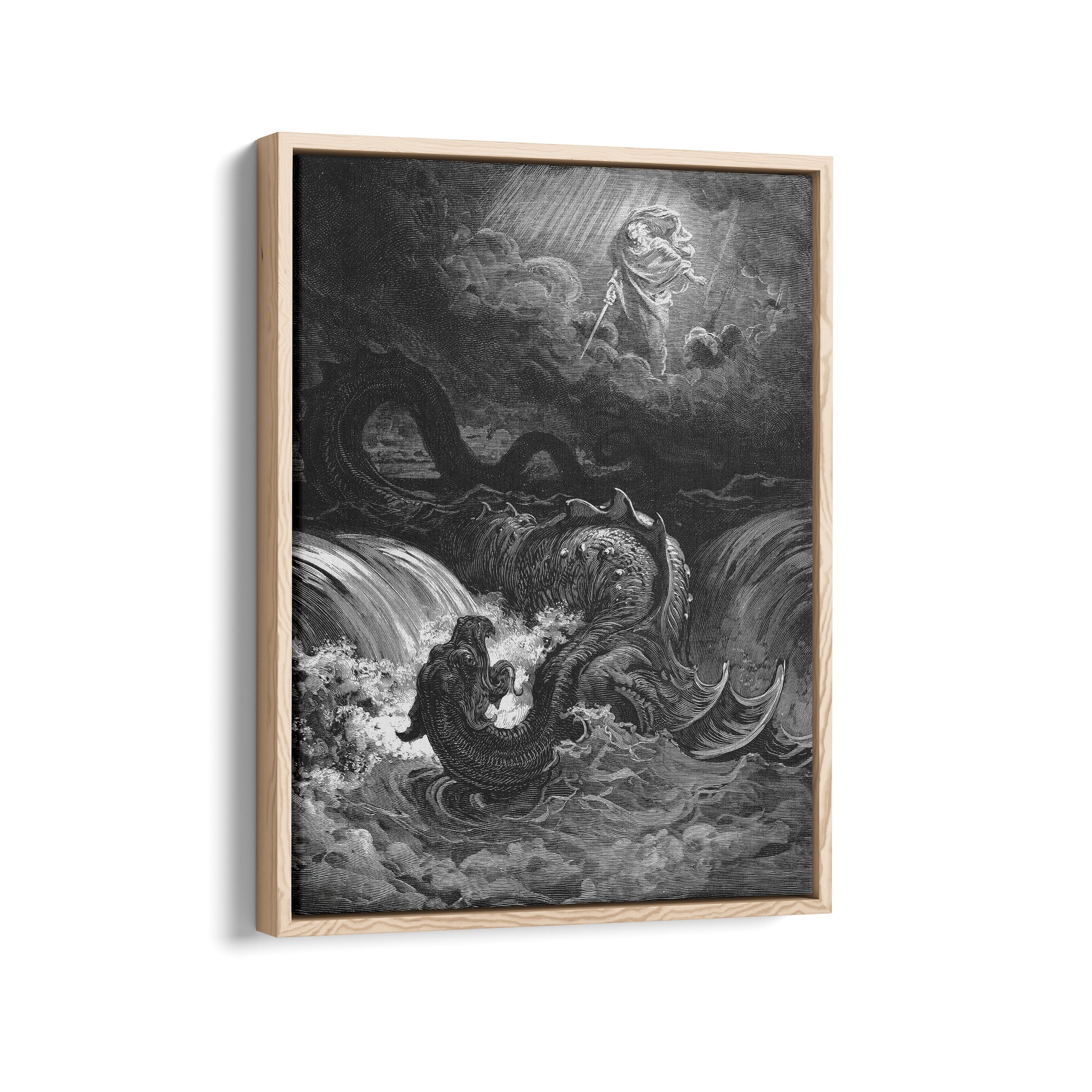Destruction of Leviathan | Gustave Doré | 19th Century – Inspiraggio