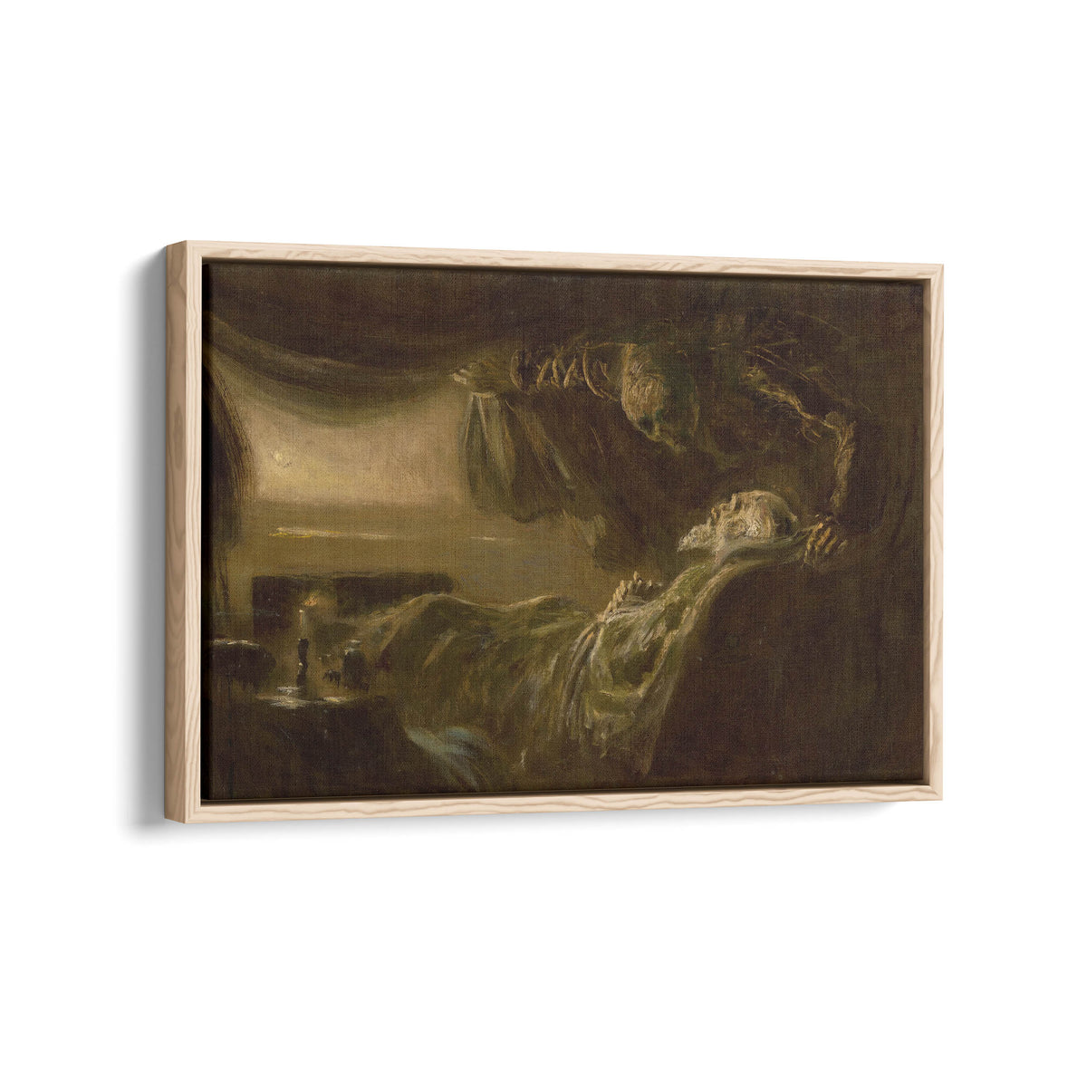 Old Man's Death | László Mednyánszky | 1890