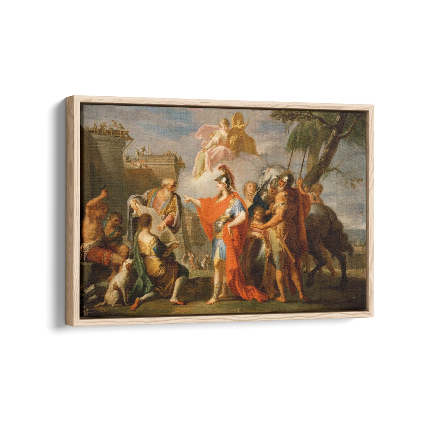 Alexander the Great Founding Alexandria | Placido Constanzi | 1736-1737