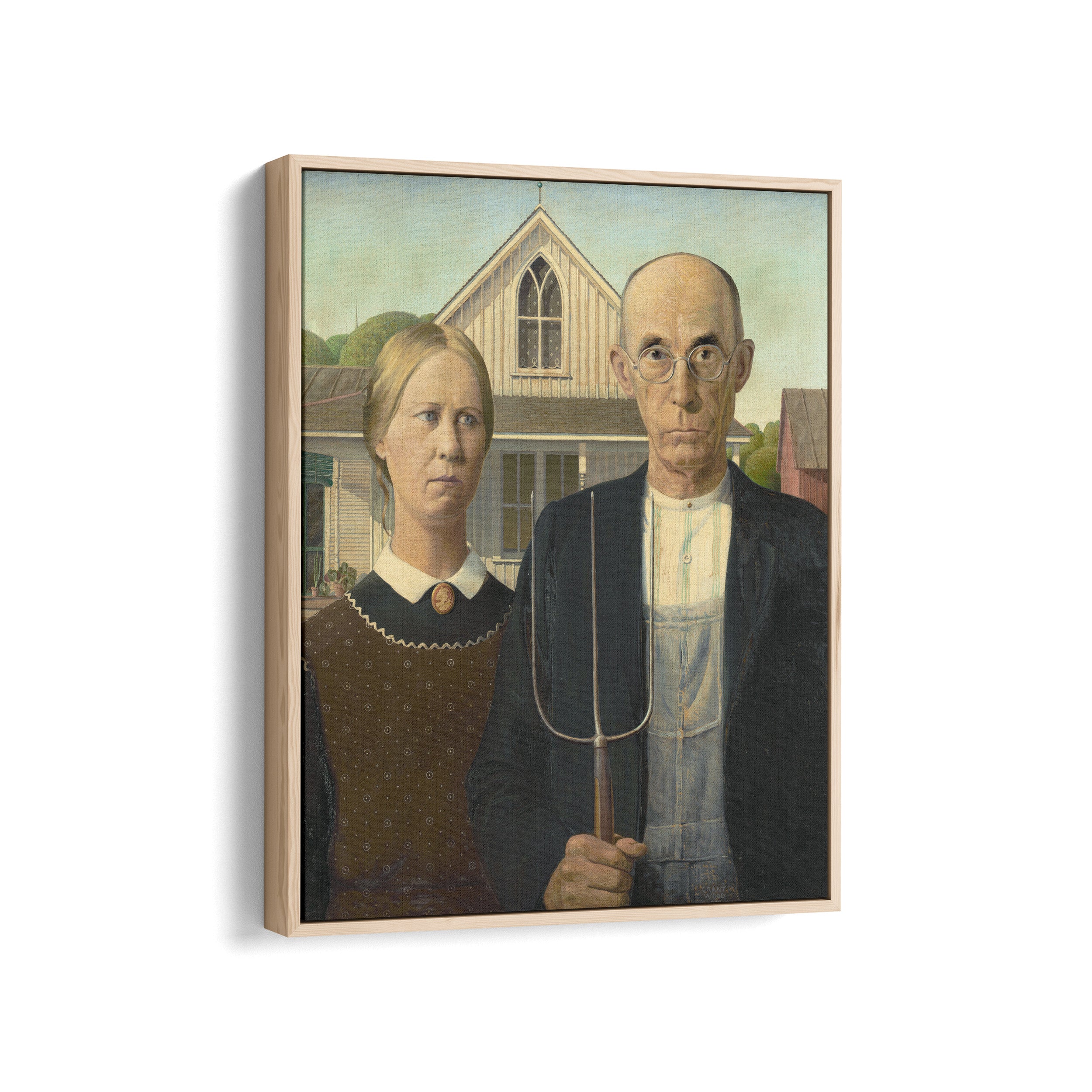 American Gothic | Grant Wood | 1930 – Inspiraggio