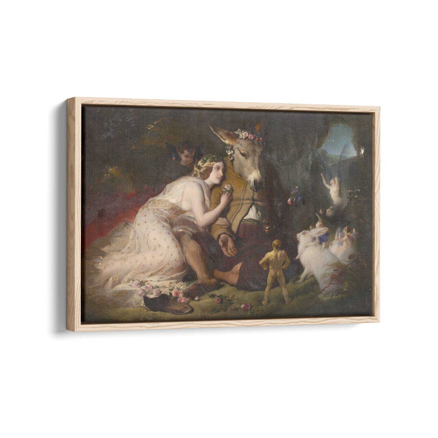 A Midsummer Night's Dream. Titania and Bottom | Sir Edwin Landseer | 1851