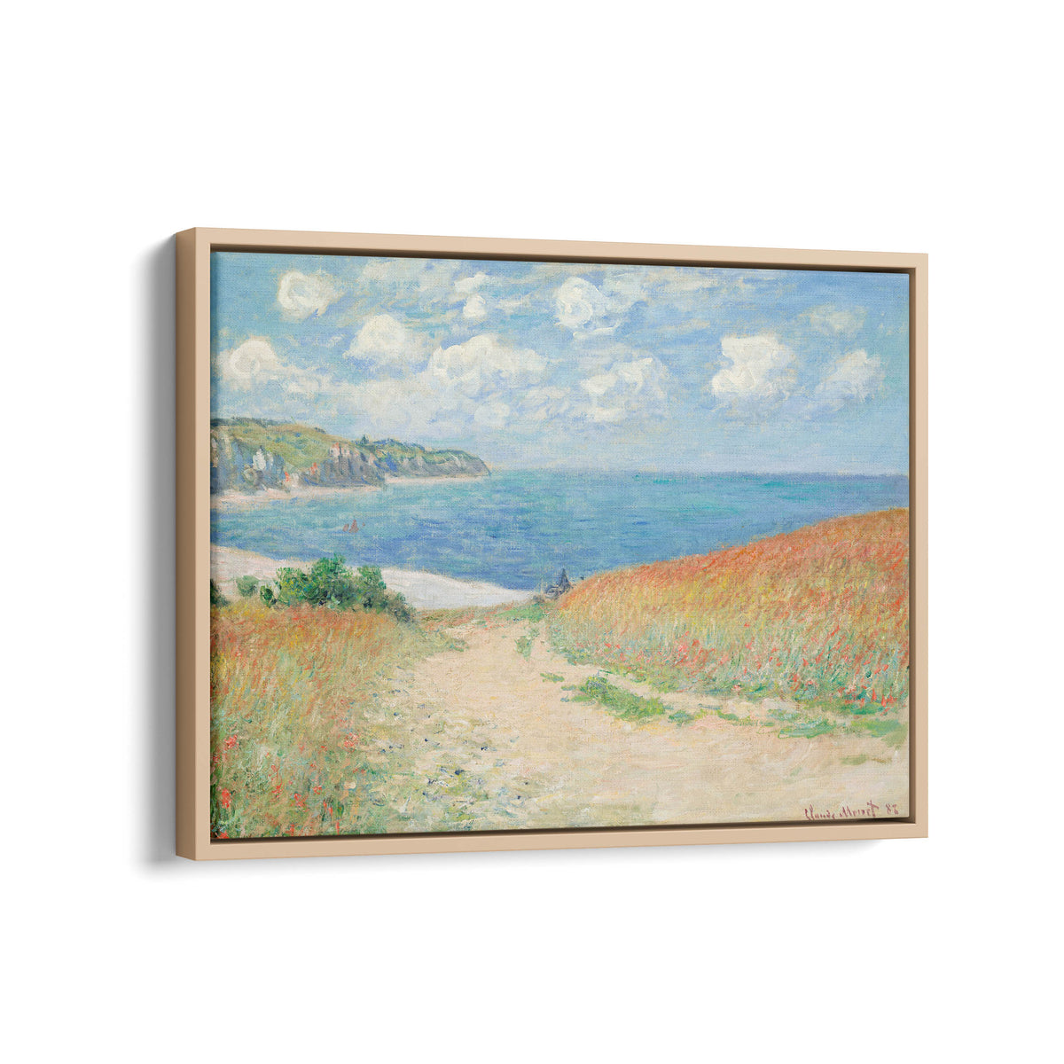 Path in the Wheat Fields at Pourville | Claude Monet | 1882