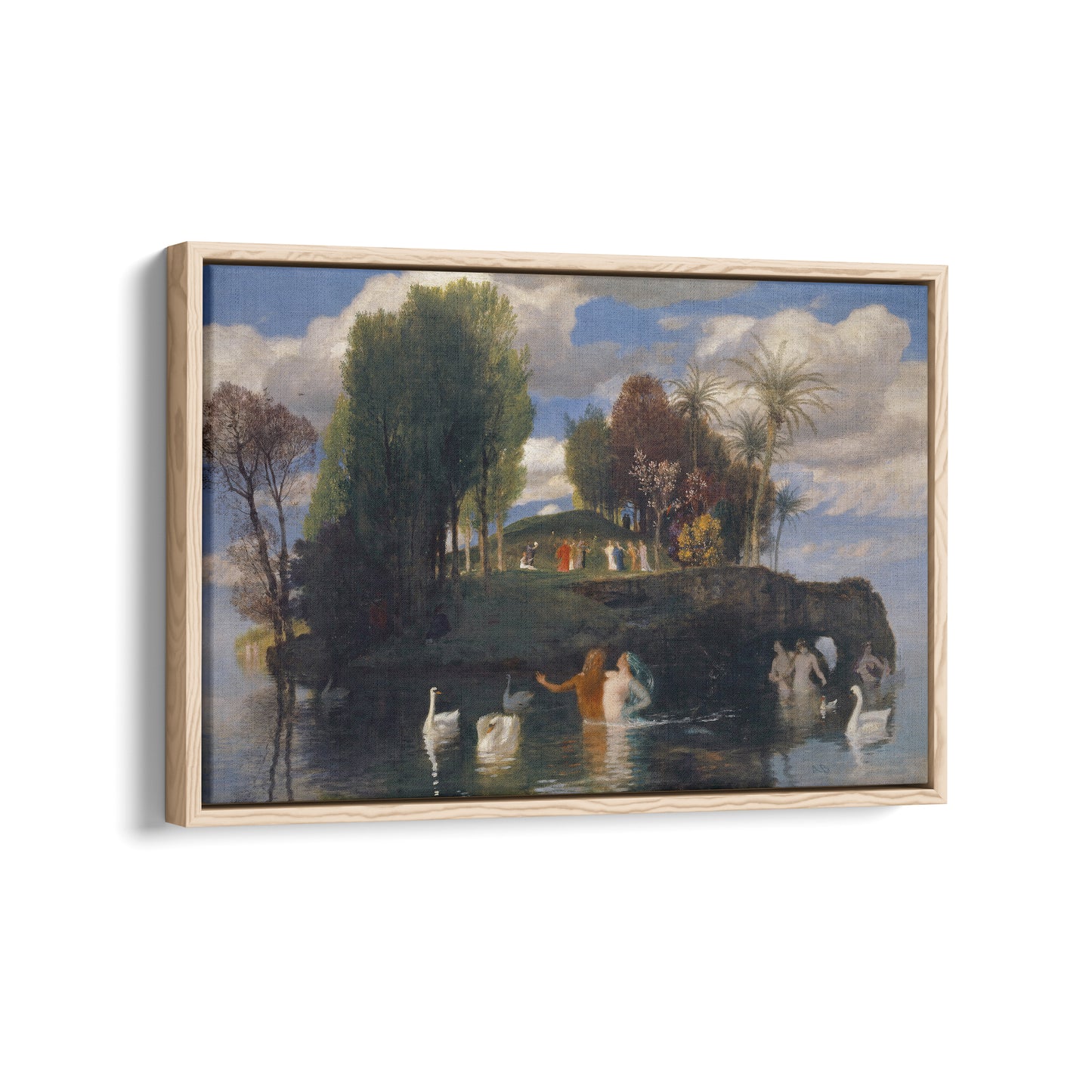 Isle of Life | Arnold Böcklin | 1888