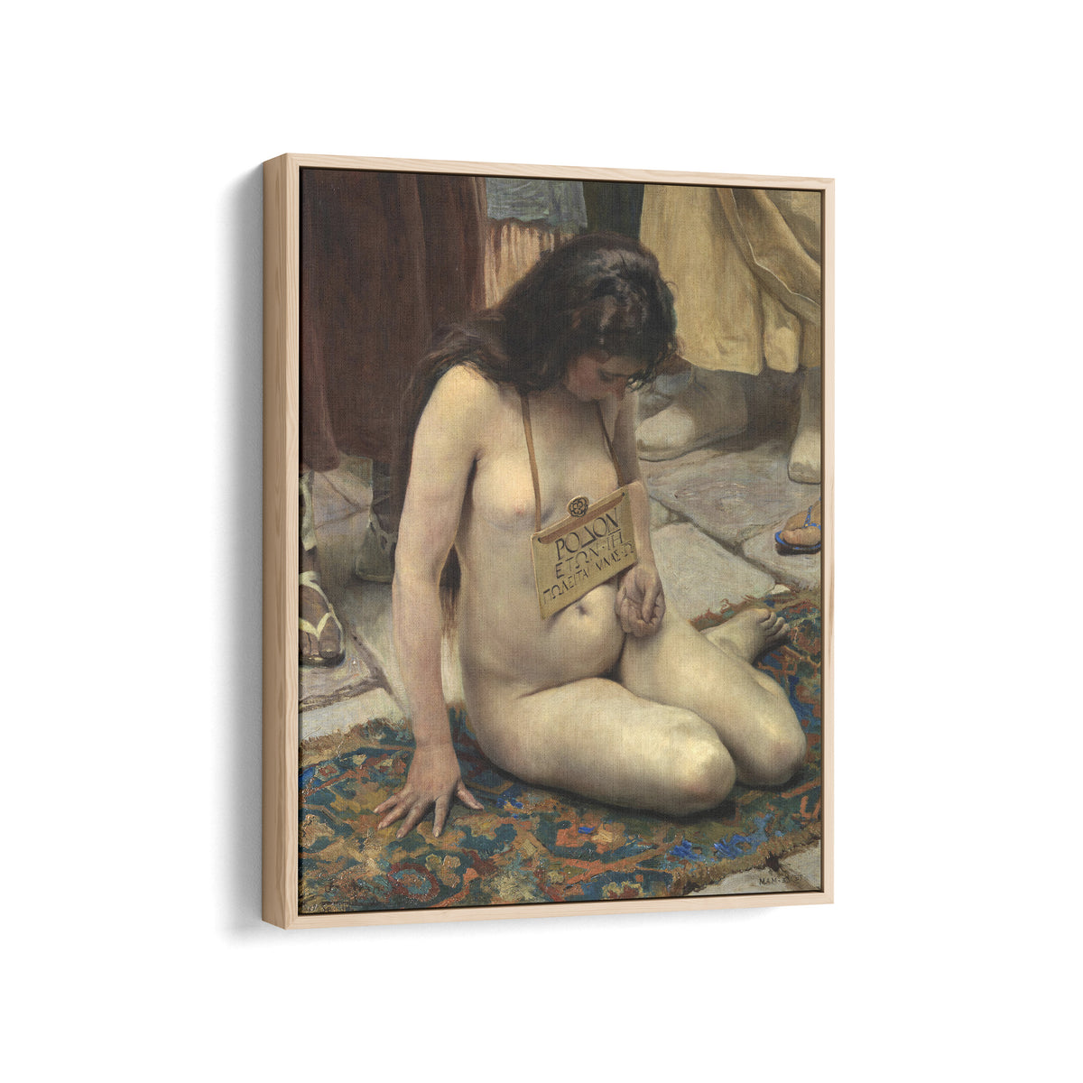 Slave for Sale | José Jiménez Aranda | 1897
