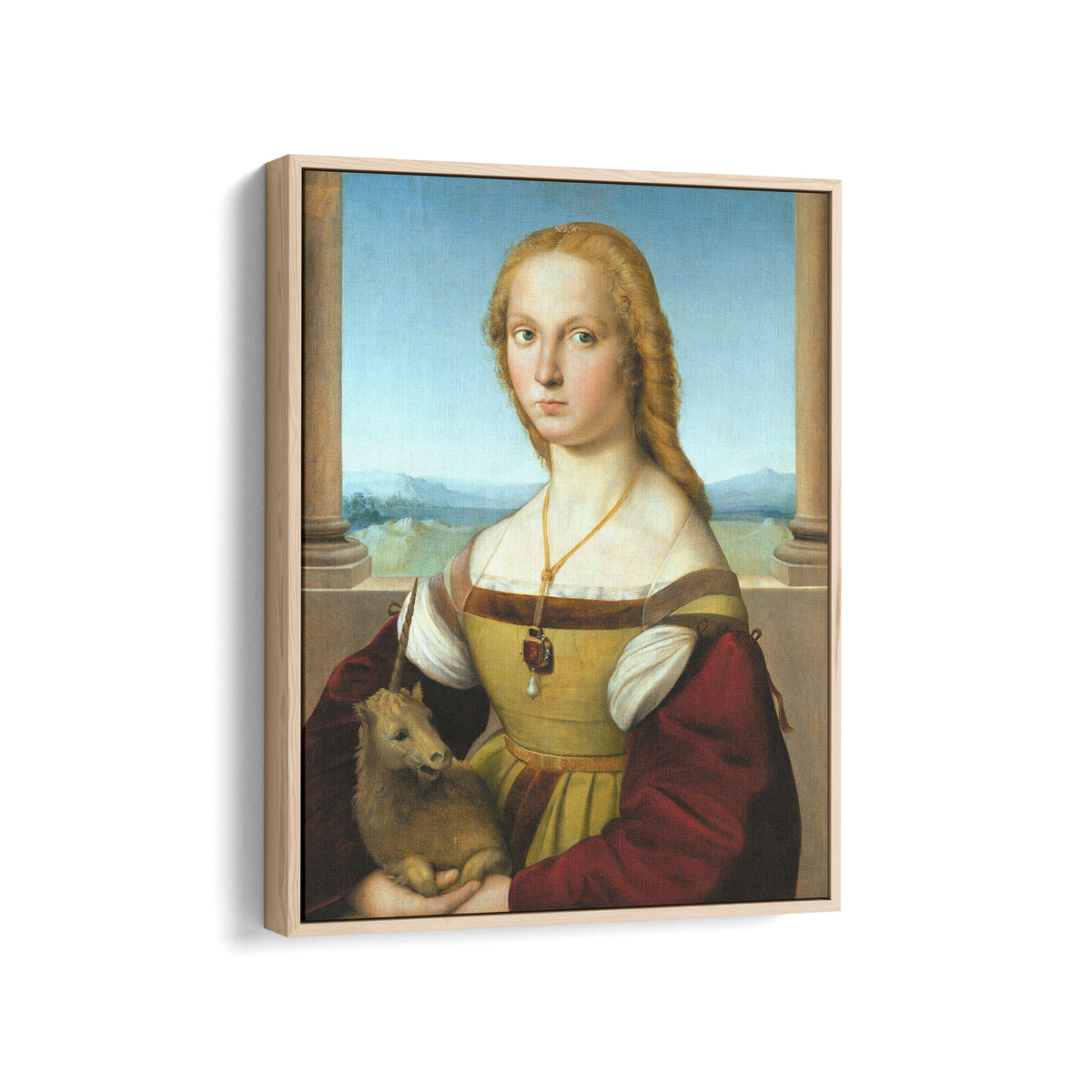 Portrait of a Young Woman with a Unicorn | Raphael | 1505-06