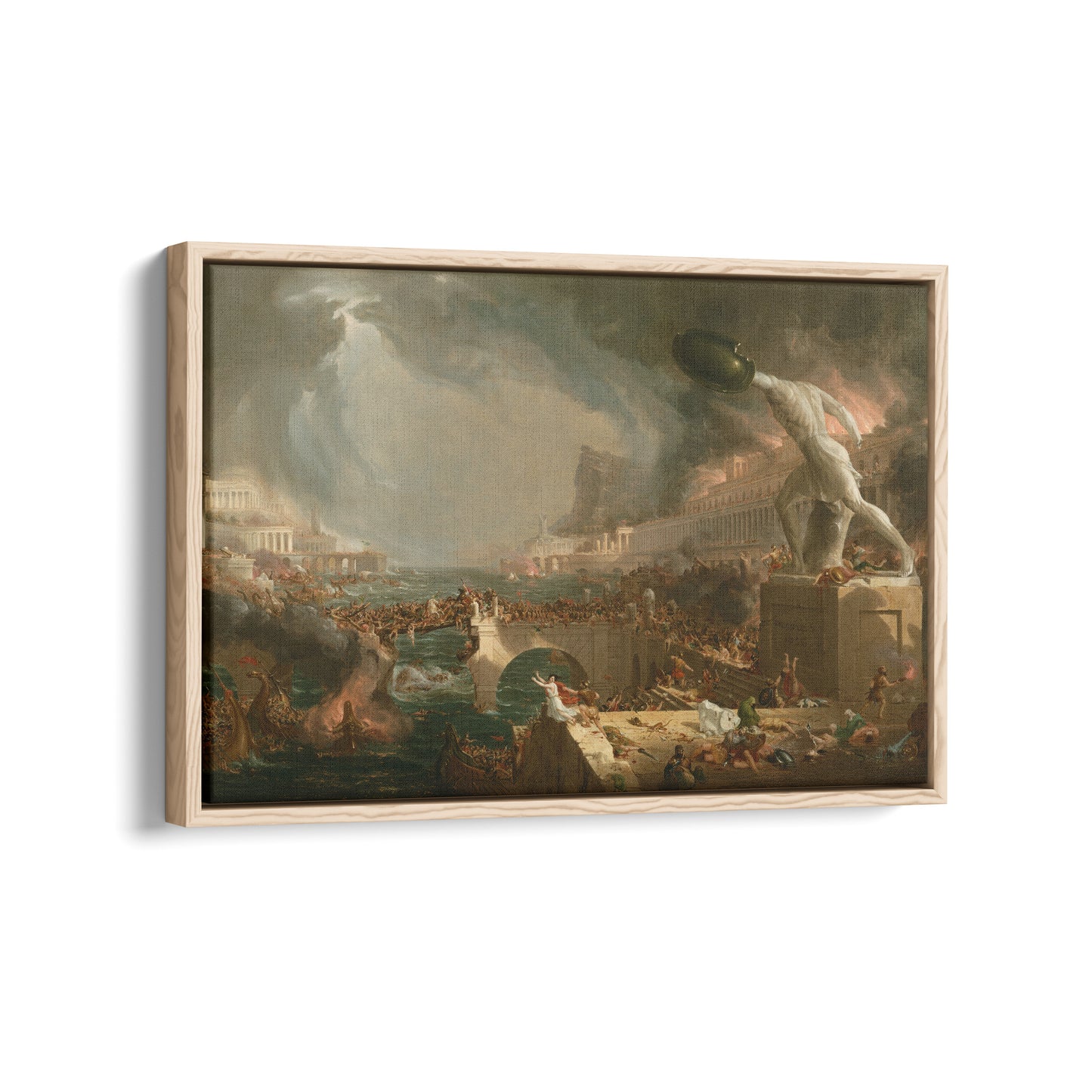 Destruction | Thomas Cole | 1836