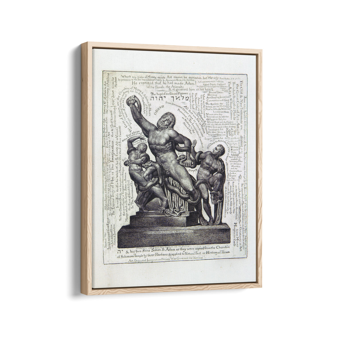 Laocoön | William Blake | 1825-27