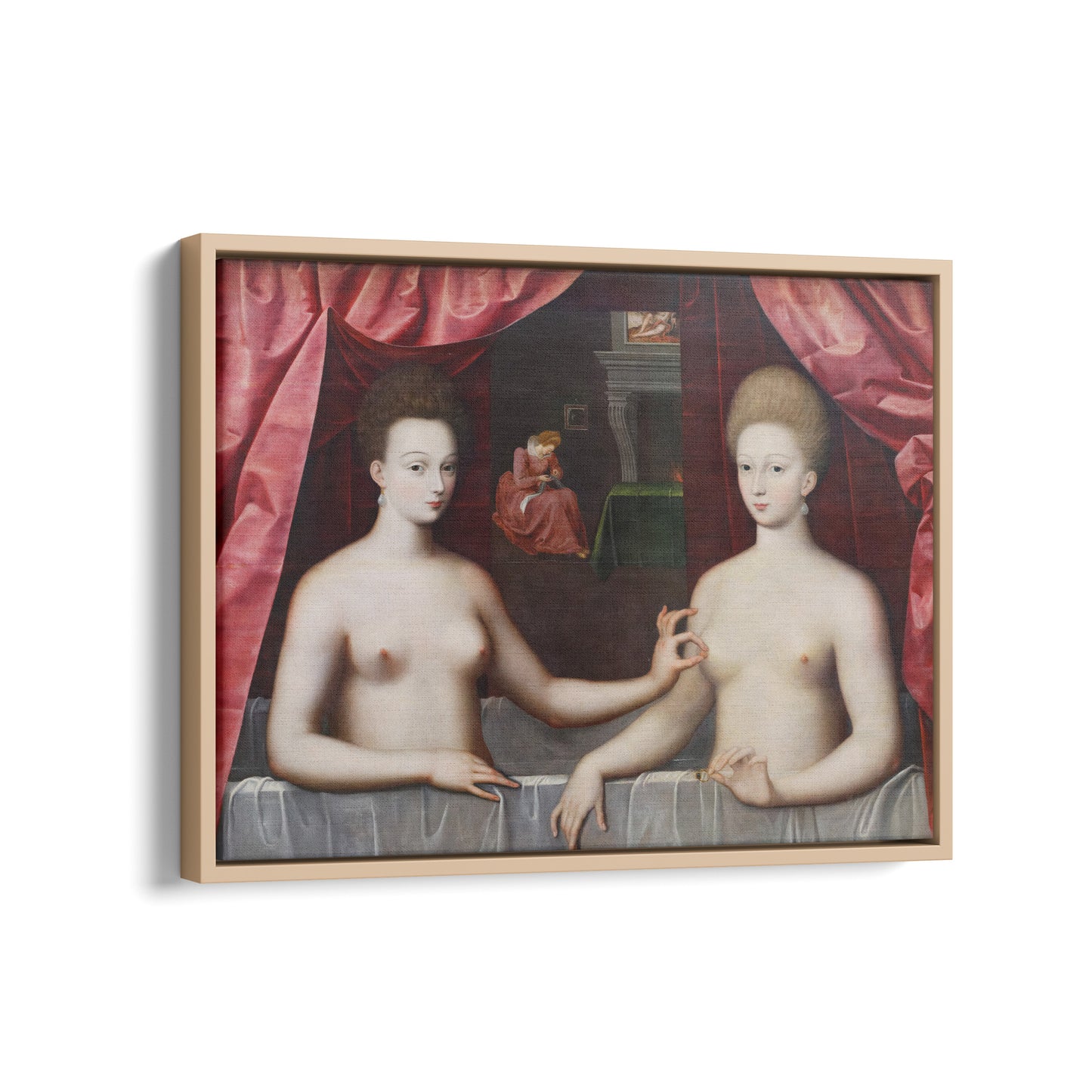 Gabrielle d'Estrées and One of Her Sisters | Unknown | c. 1594