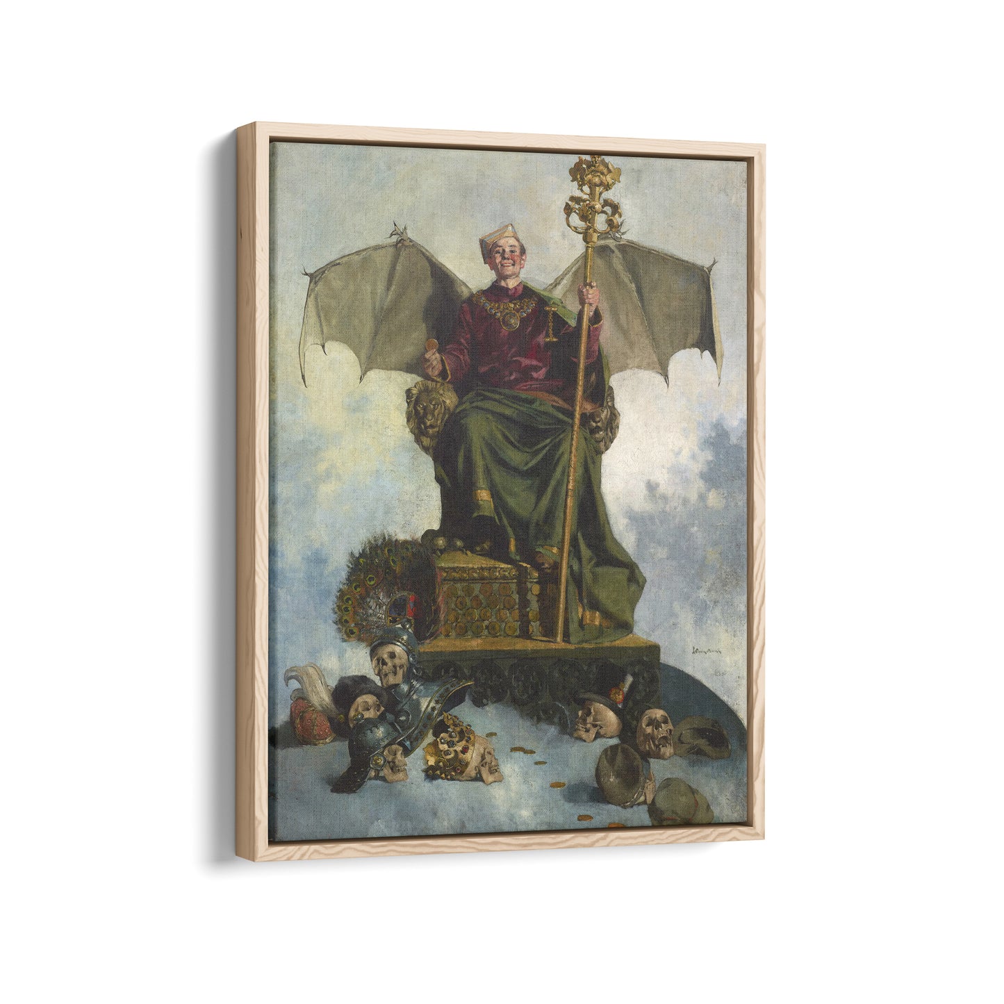 Allegory of Satan (Lord of the World) | Ludwik Stasiak | c. 1900