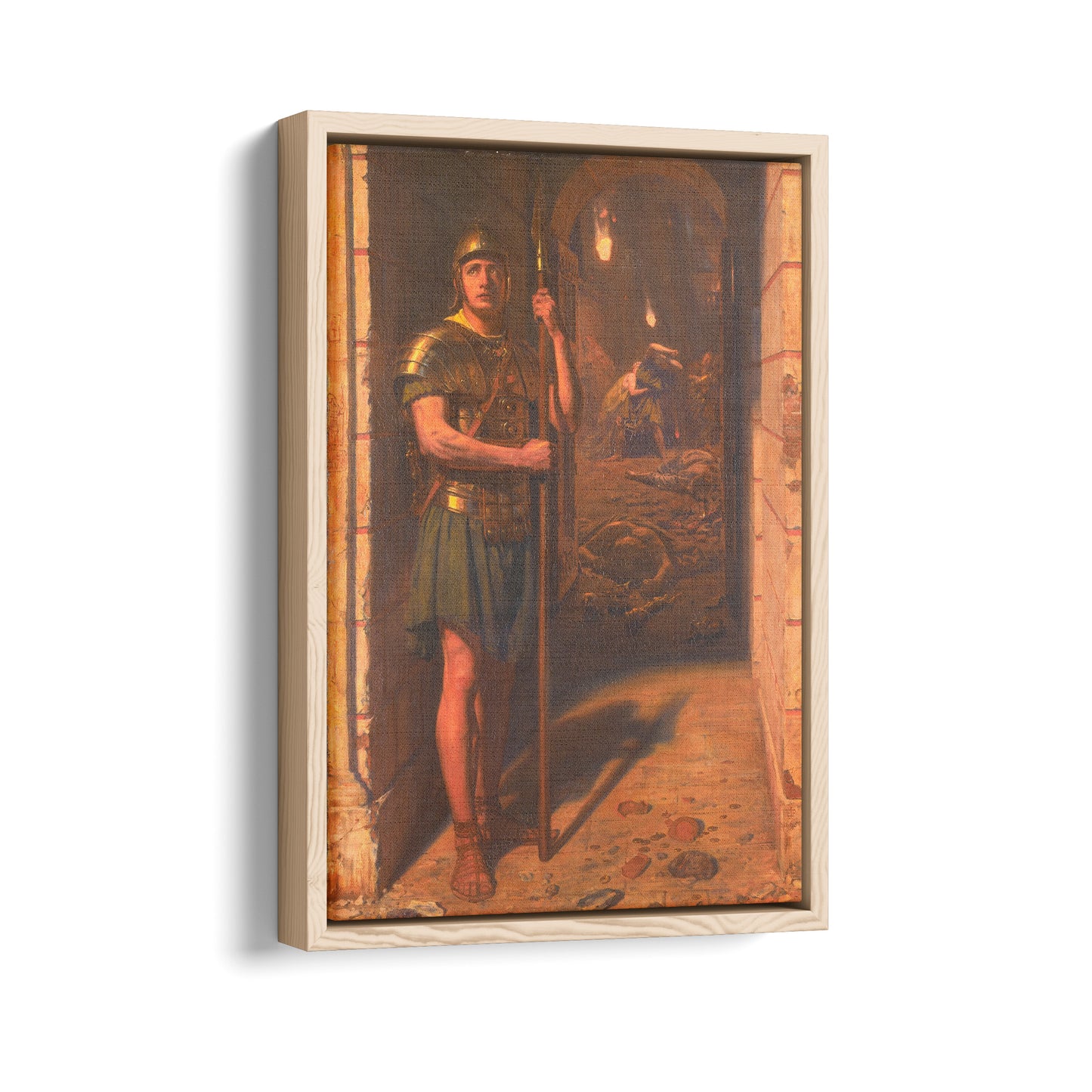 Faithful Unto Death | Sir Edward John Poynter | 1865