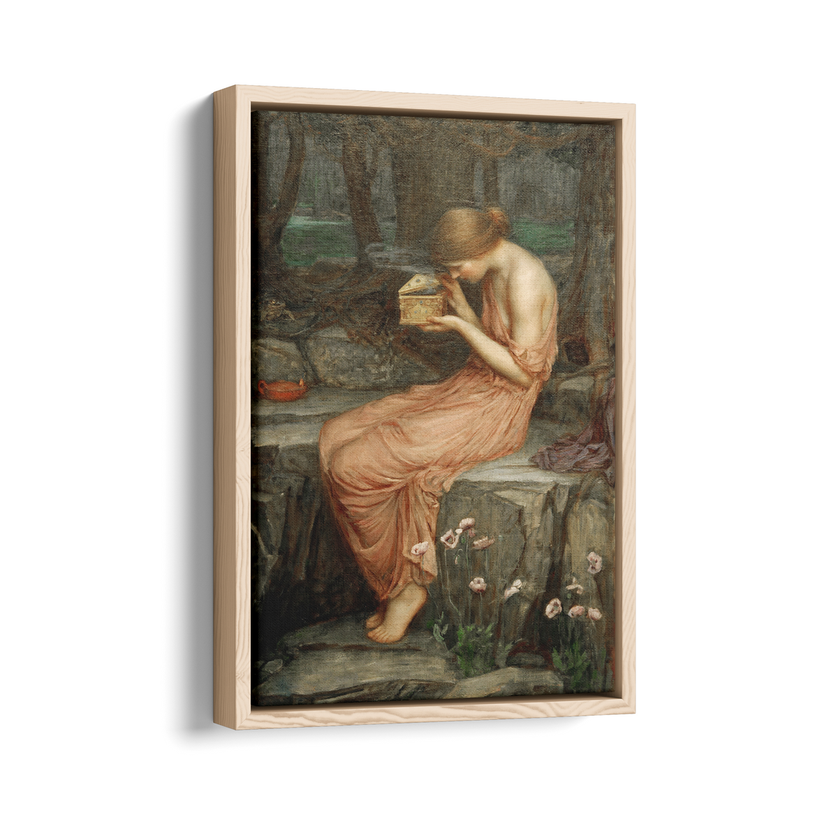 Psyche Opening the Golden Box | John William Waterhouse | 1903