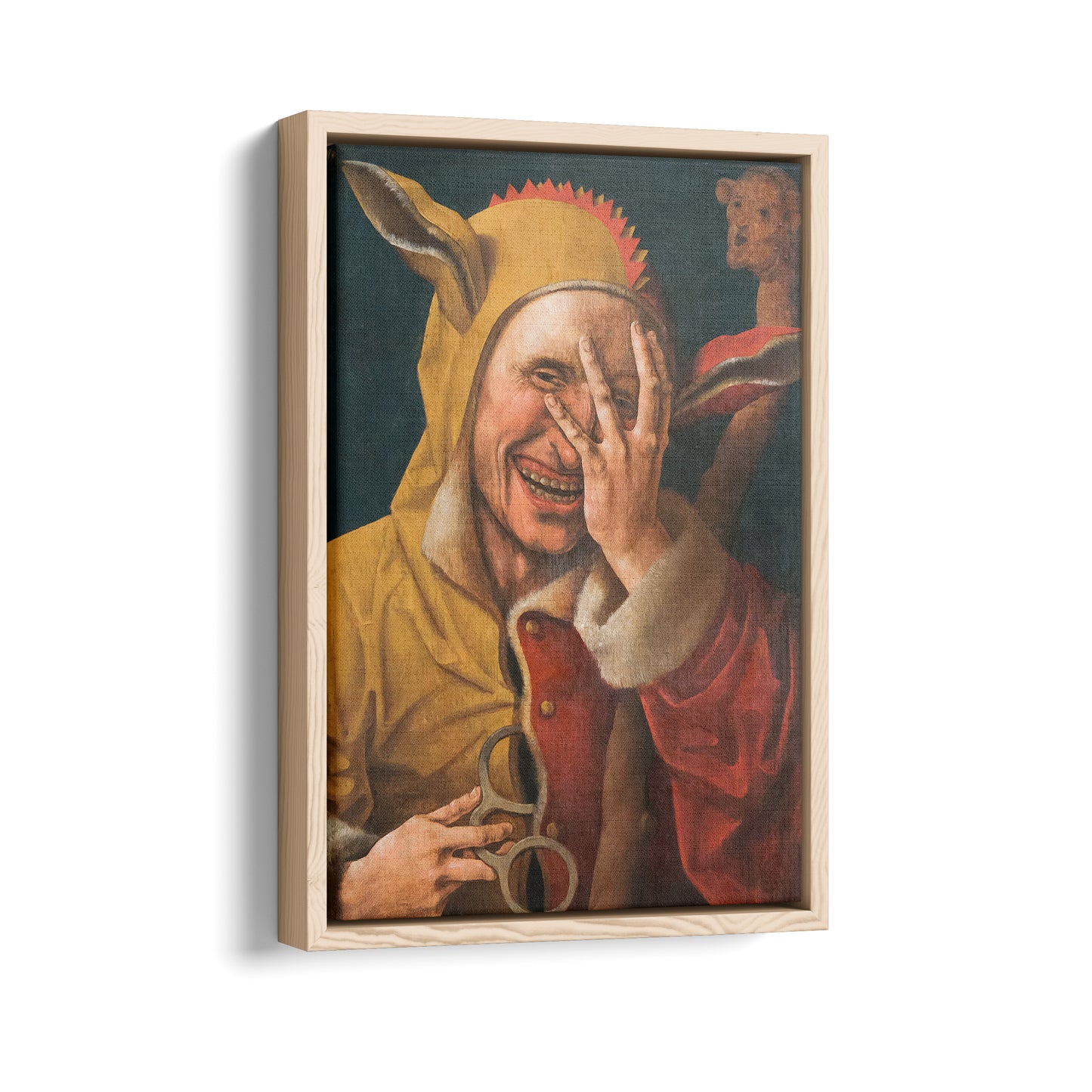 Laughing Fool | Jacob Cornelisz. van Oostzanen | c. 1500