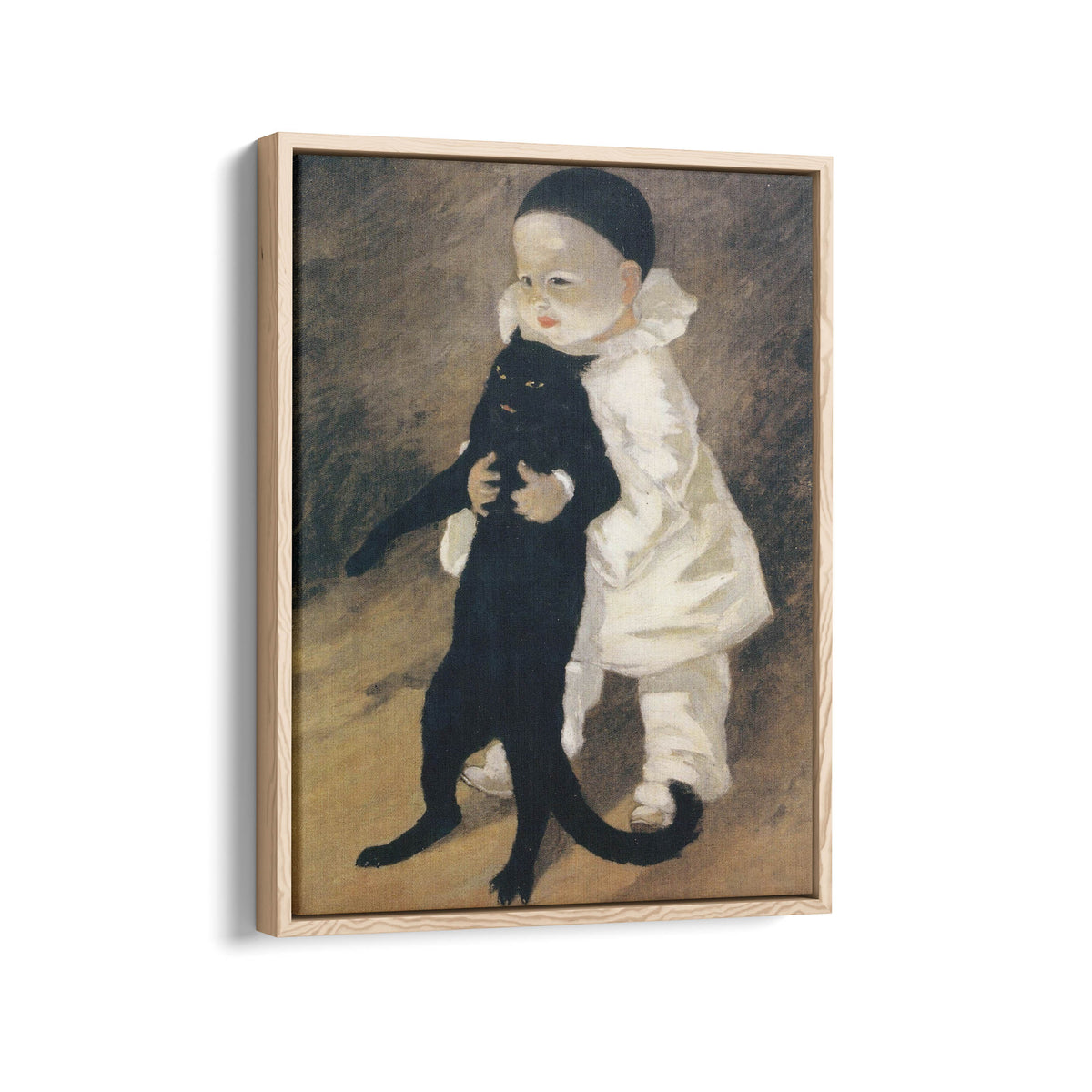 Pierrot and the Cat | Théophile Steinlen | 1889