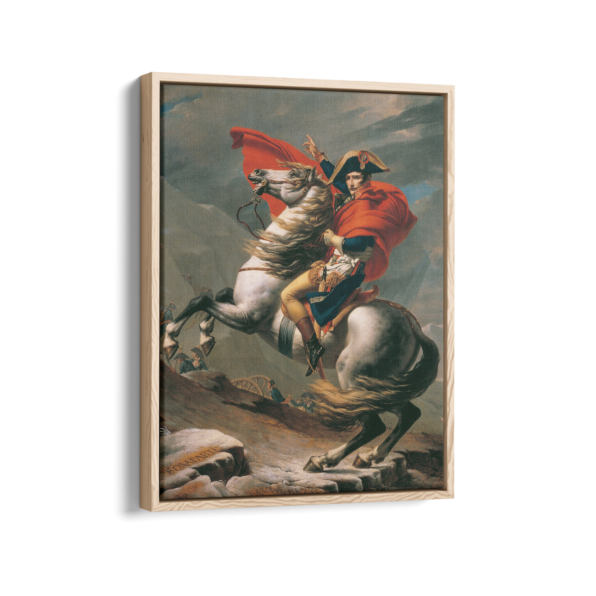 Napoleon Crossing the Alps | Jacques-Louis David | 1801