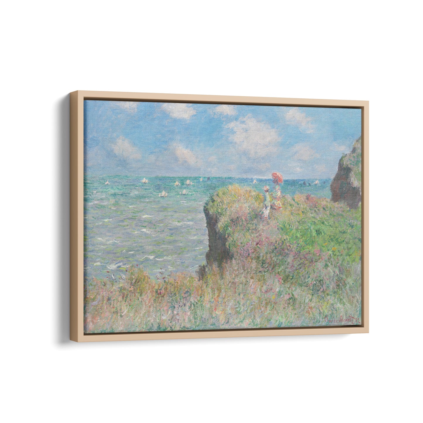 Cliff Walk at Pourville | Claude Monet | 1882