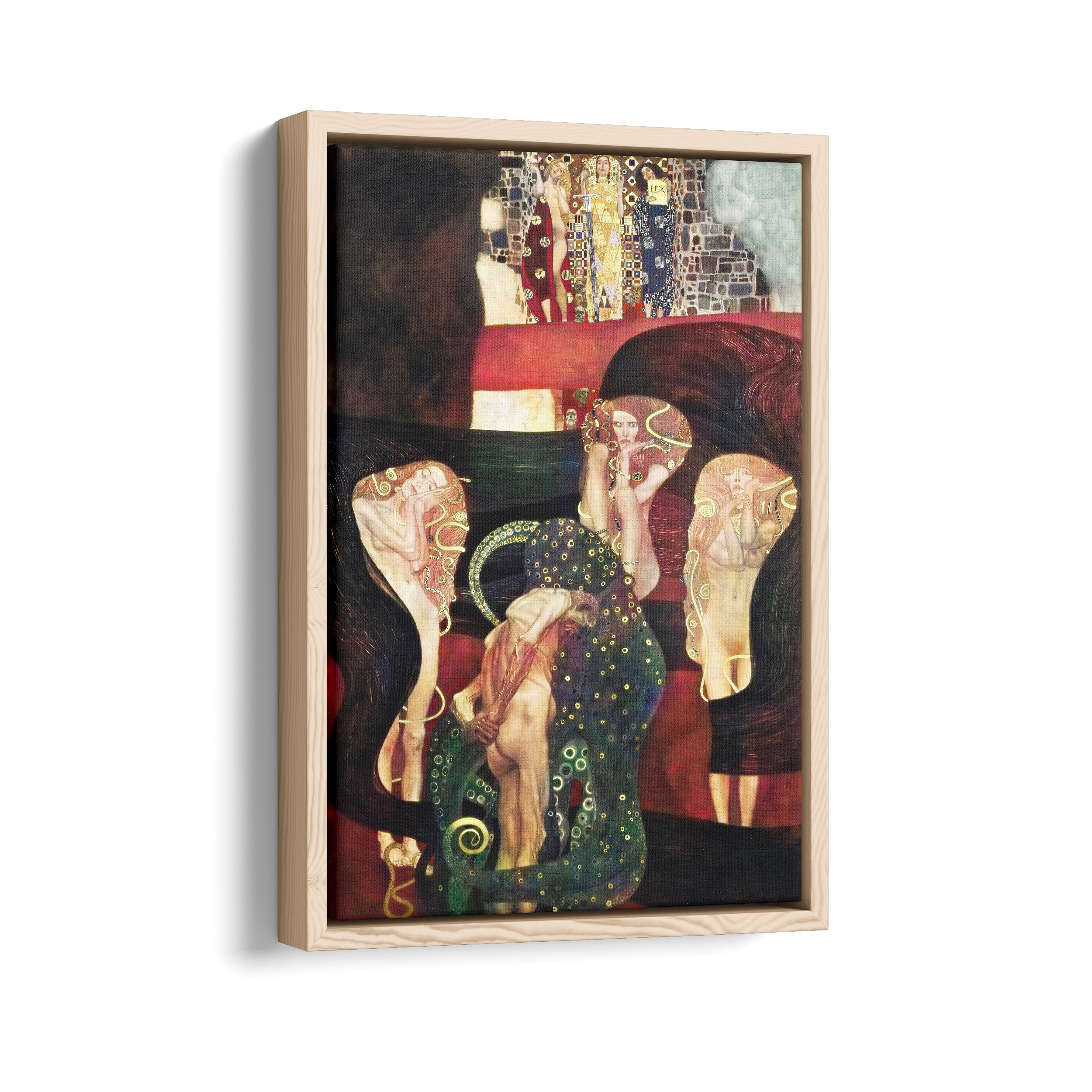 Jurisprudence (Colorized) | Gustav Klimt | 1903 – Inspiraggio