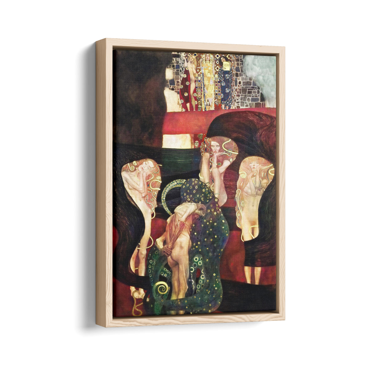 Jurisprudence (Colorized) | Gustav Klimt | 1903