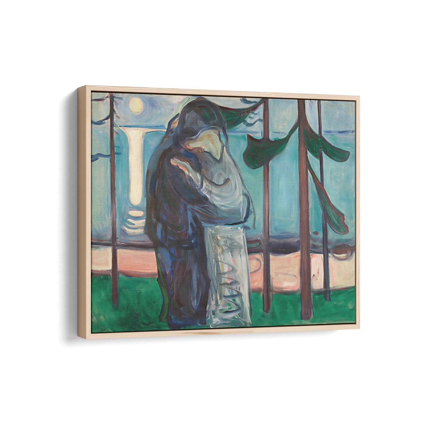 Kiss on The Beach | Edvard Munch | 1914
