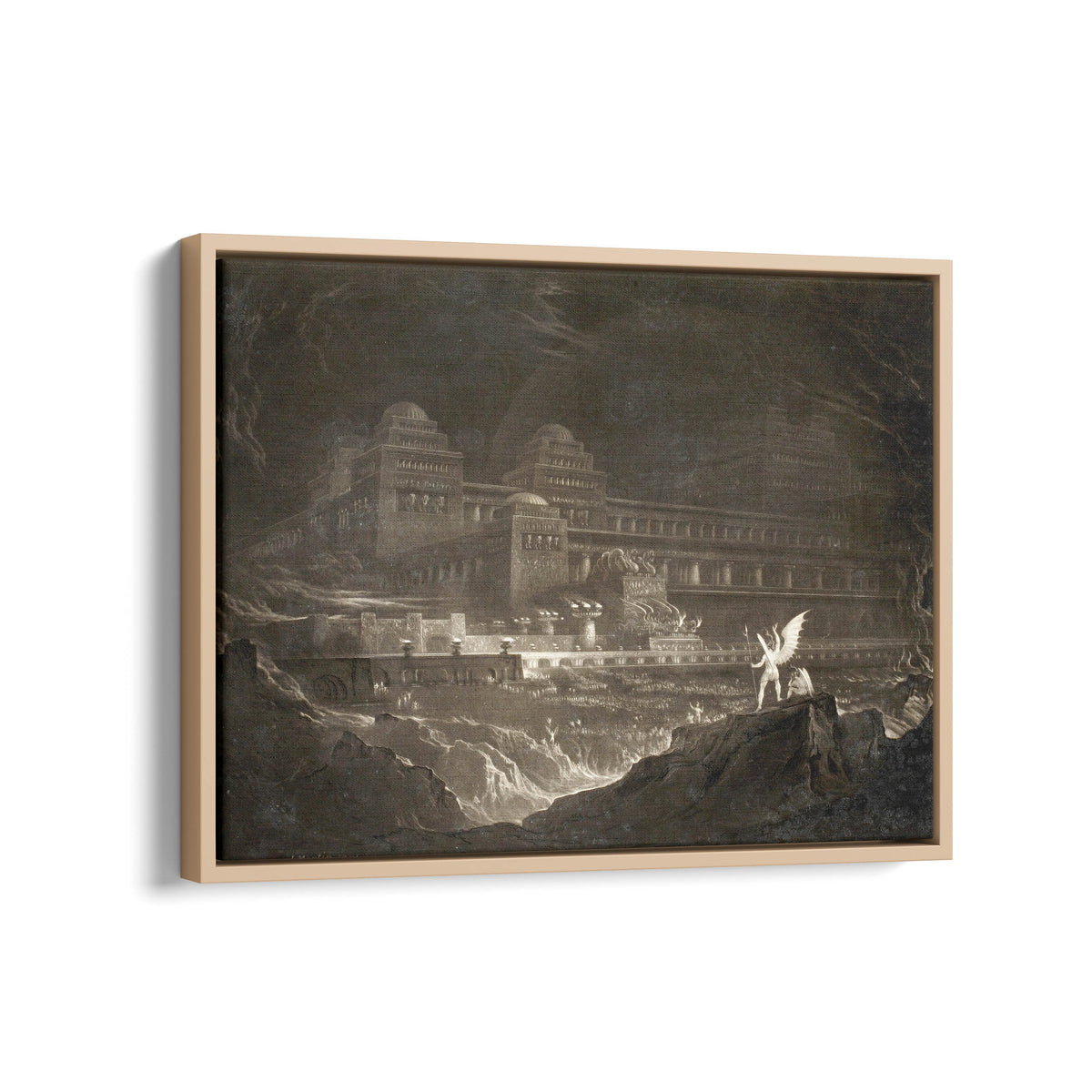 Pandemonium (Mezzotint) | John Martin | 1823-27