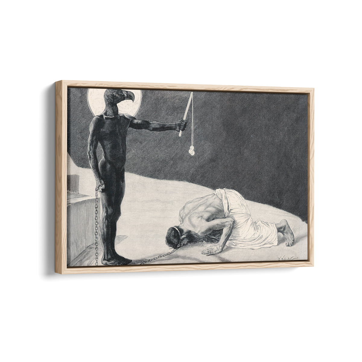 Mammon and His Slave | Sascha Schneider | 1896