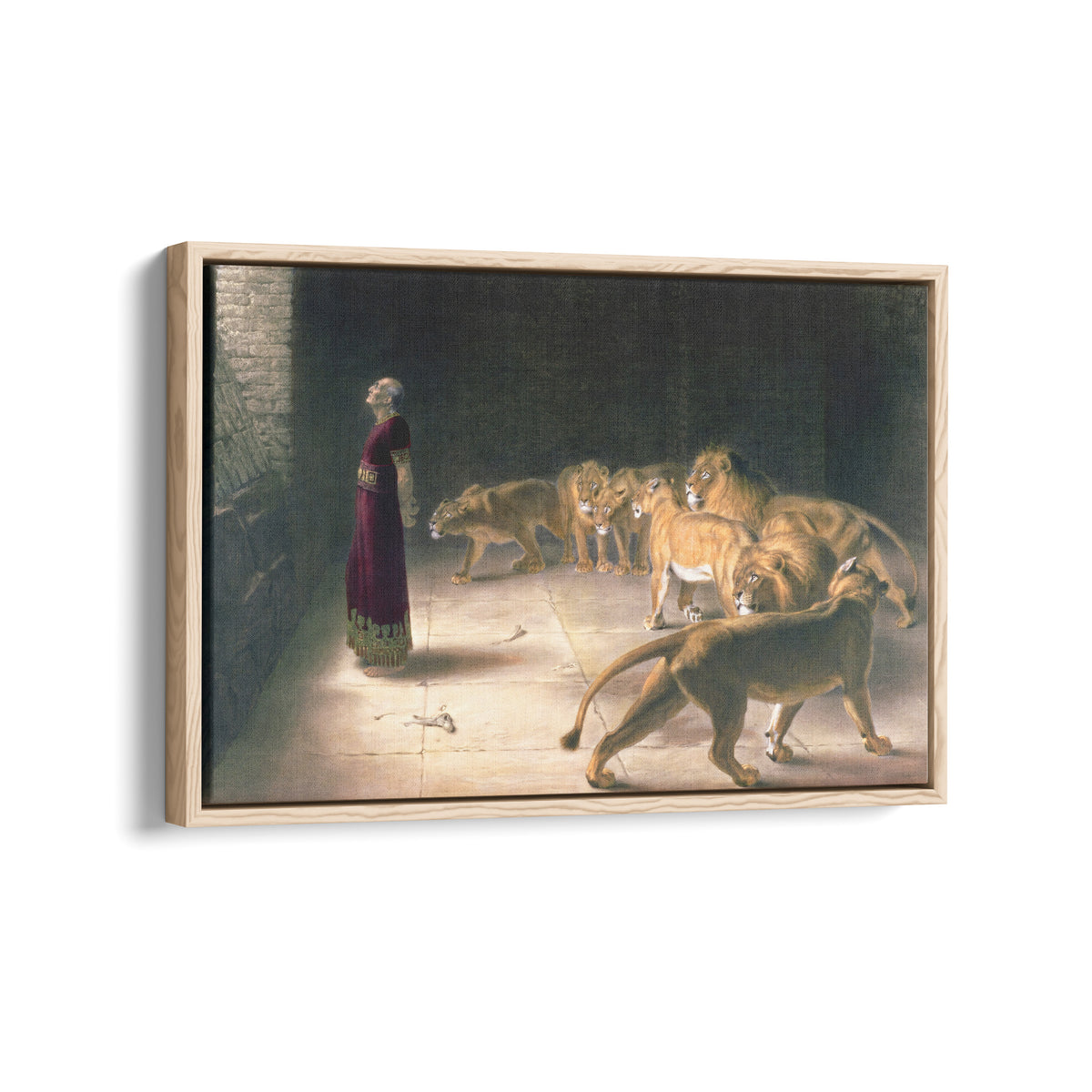 Daniel's Answer to the King | Briton Rivière | 1890