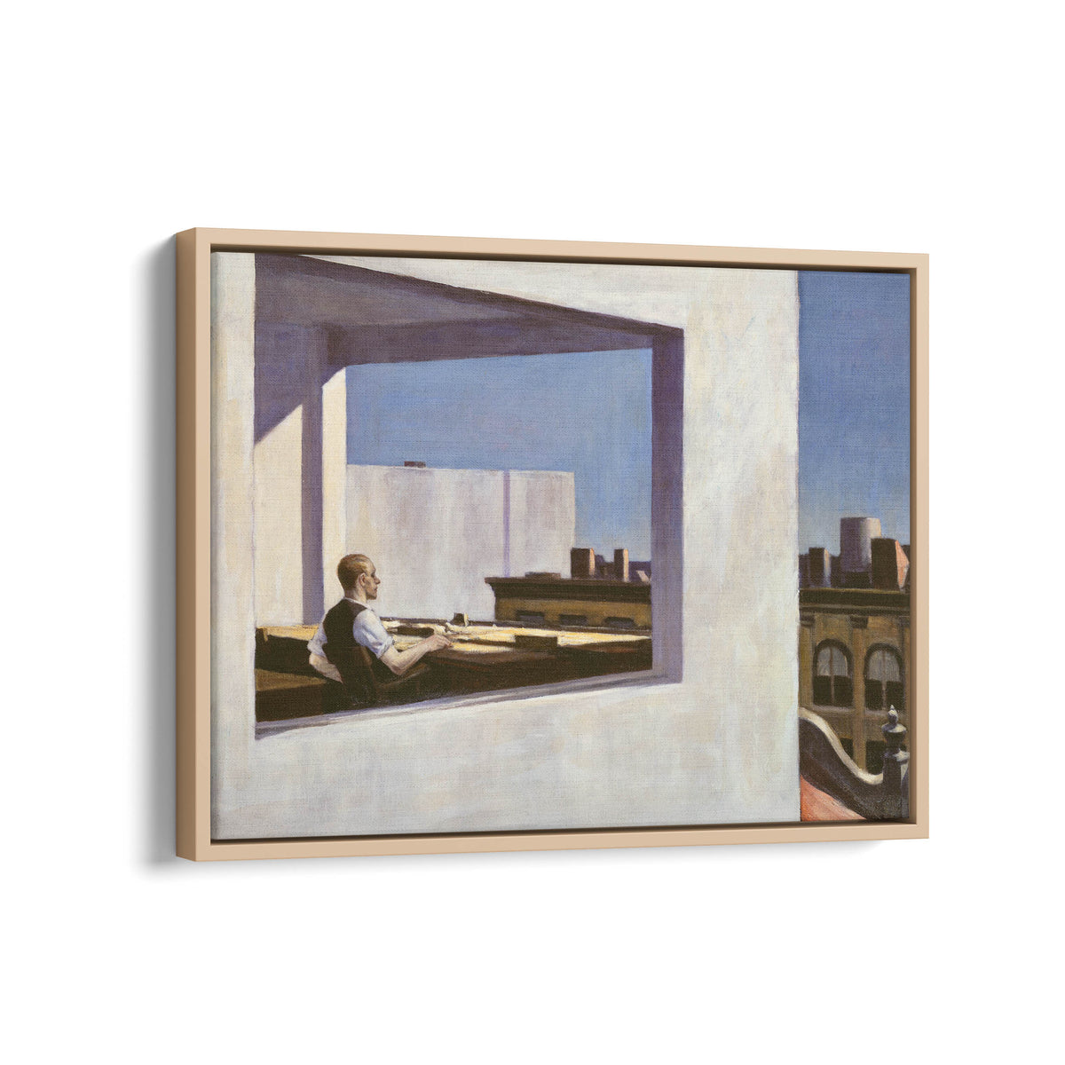 Office in a Small City | Edward Hopper | 1953