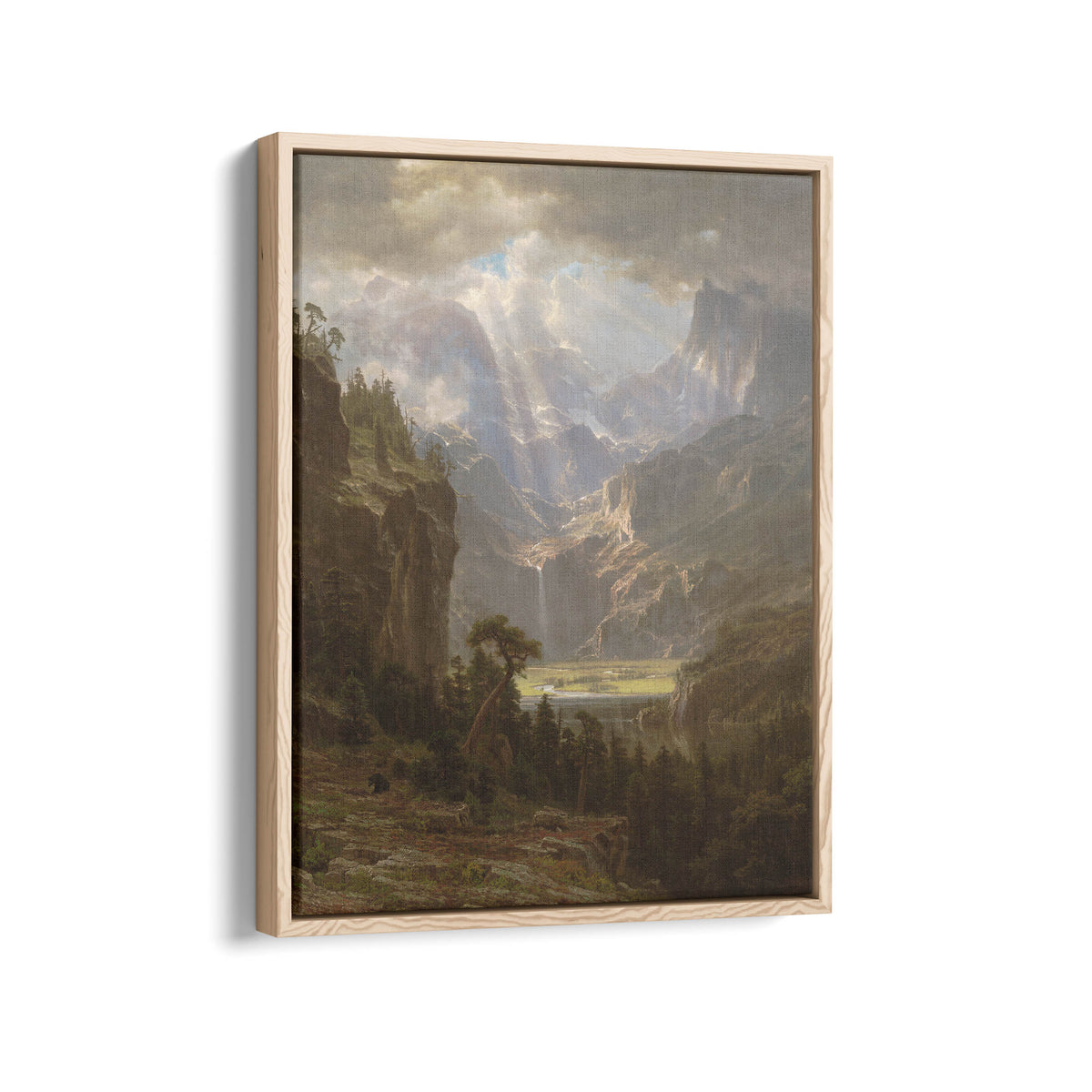 Rocky Mountains, "Lander's Peak" | Albert Bierstadt⁣⁣ | 1863