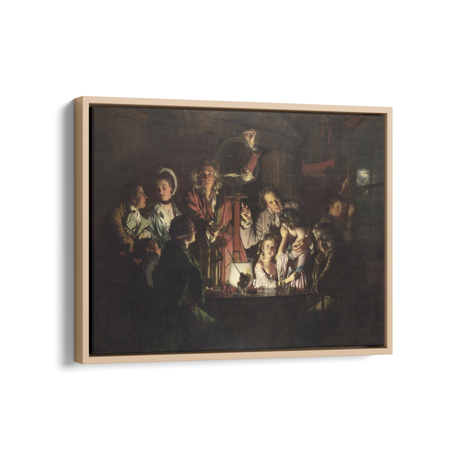 An Experiment on a Bird in the Air Pump | Joseph Wright of Derby | 1768