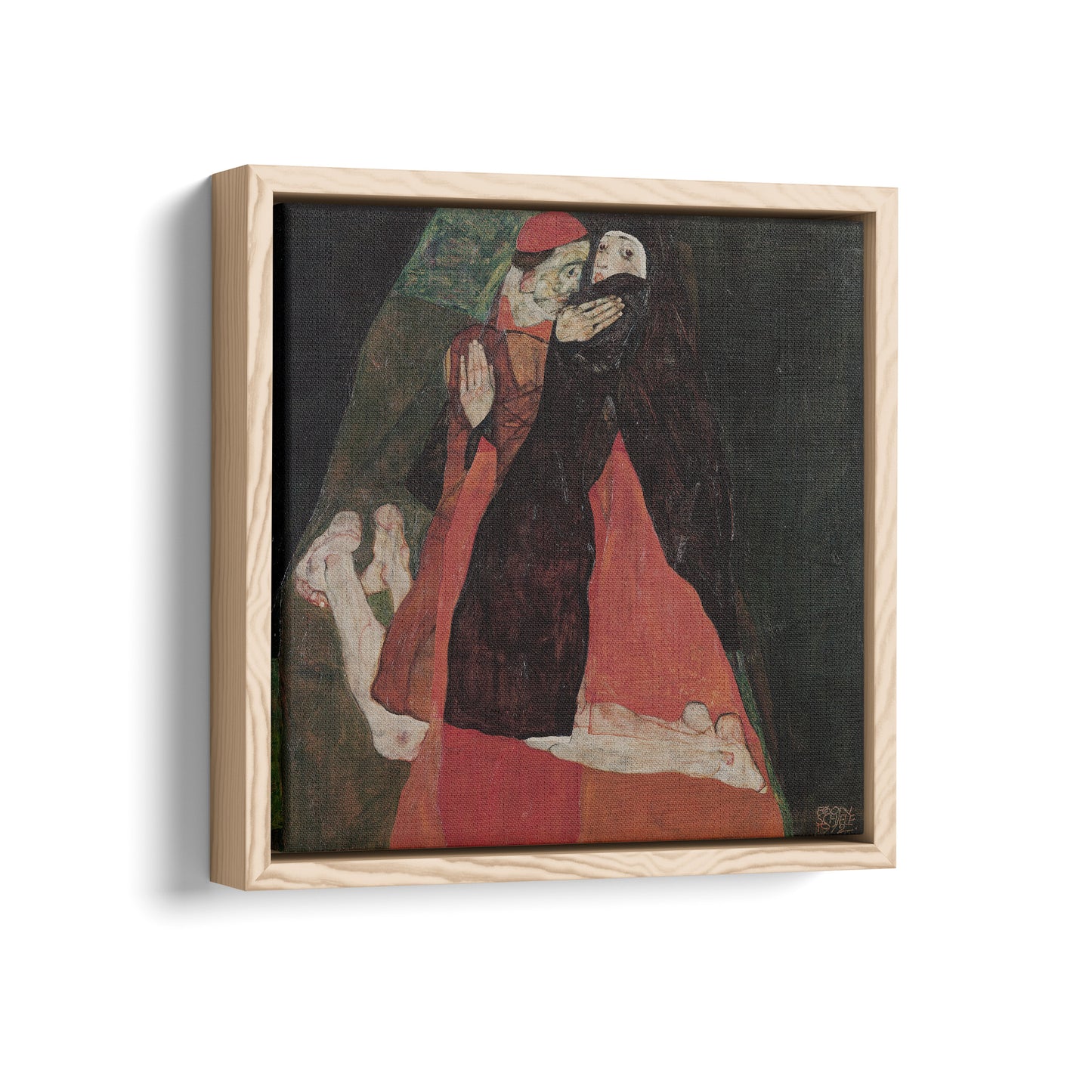 Cardinal and Nun | Egon Schiele | 1912