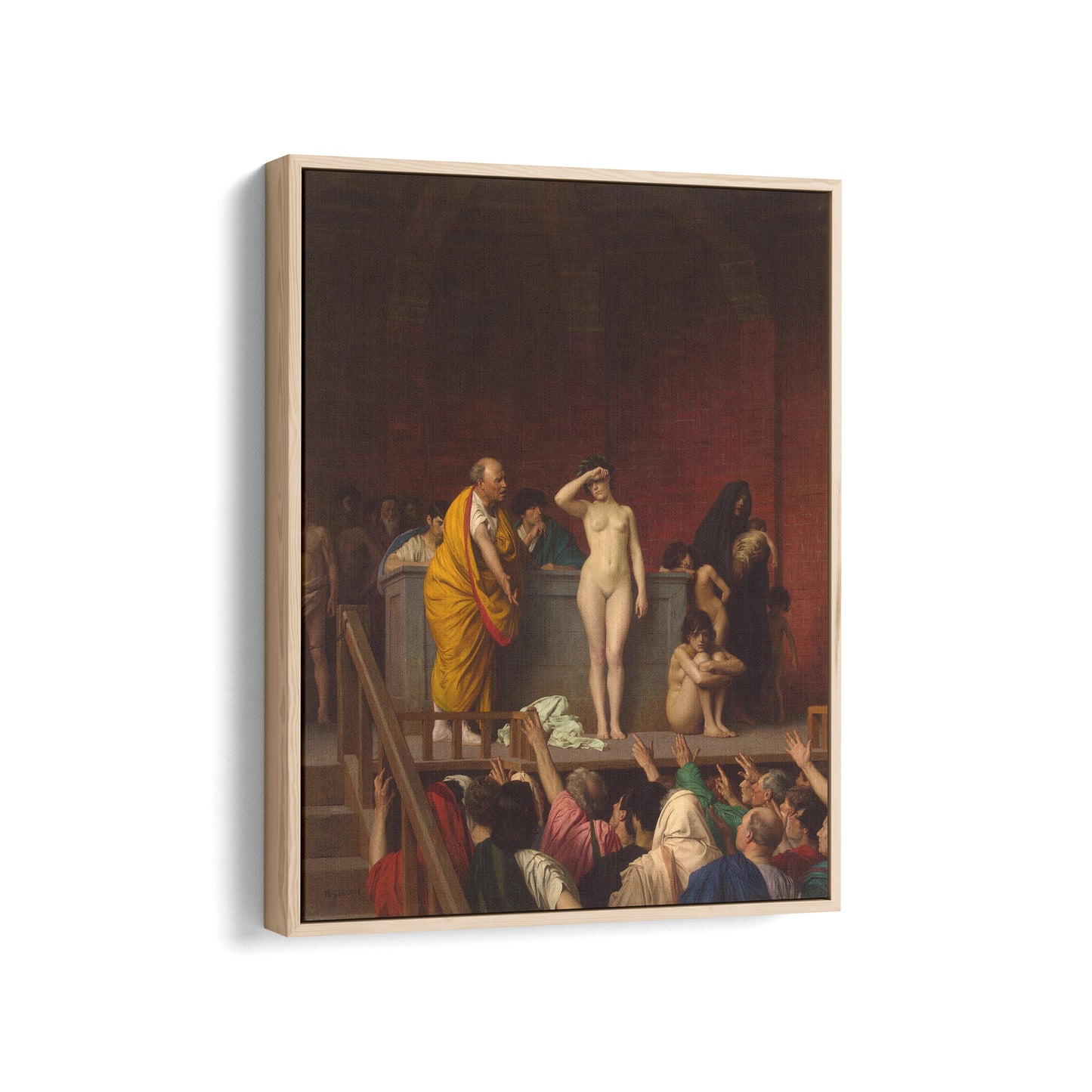 A Roman Slave Market | Jean-Léon Gerôme | c. 1884