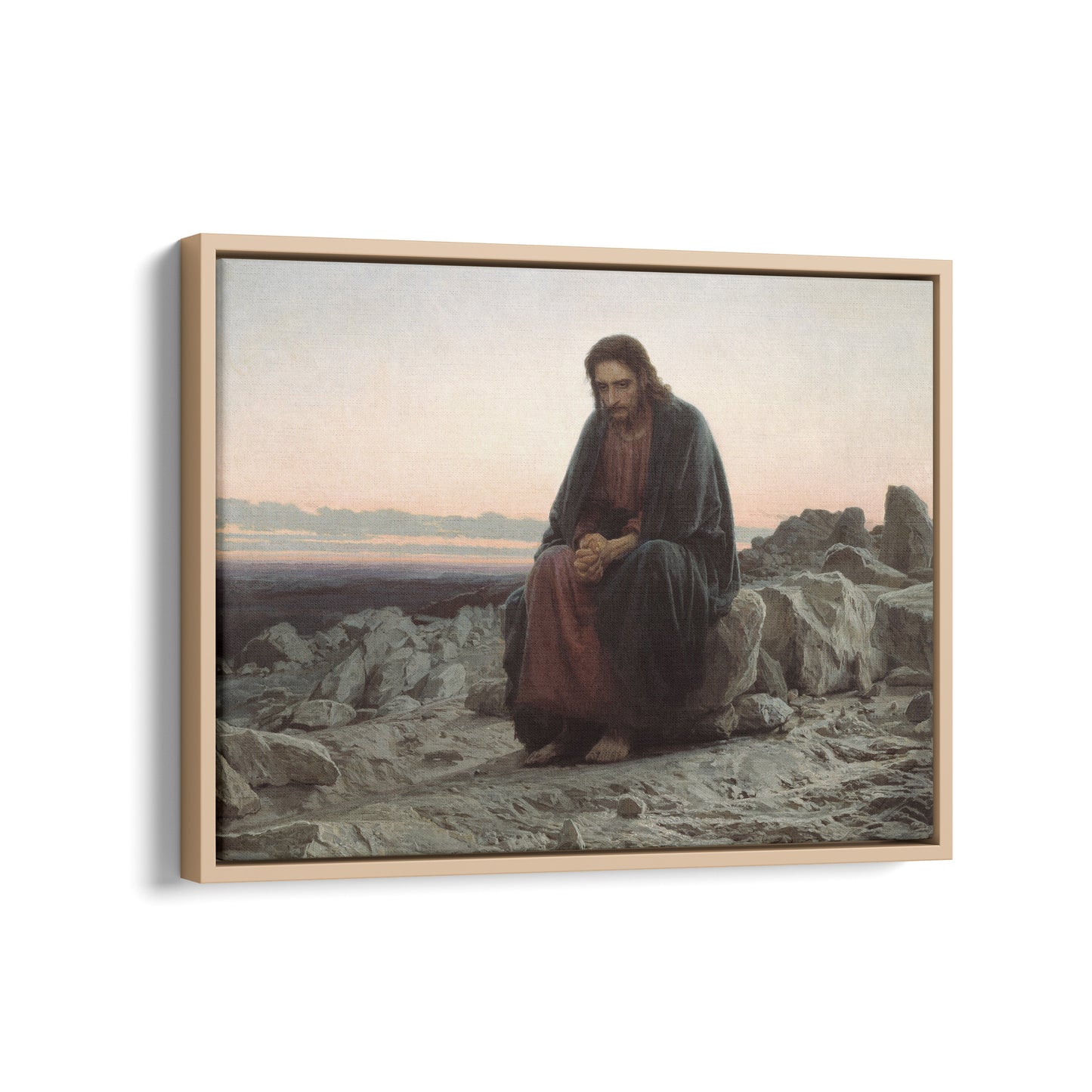 Christ in the Desert | Iván Kramskói | 1872