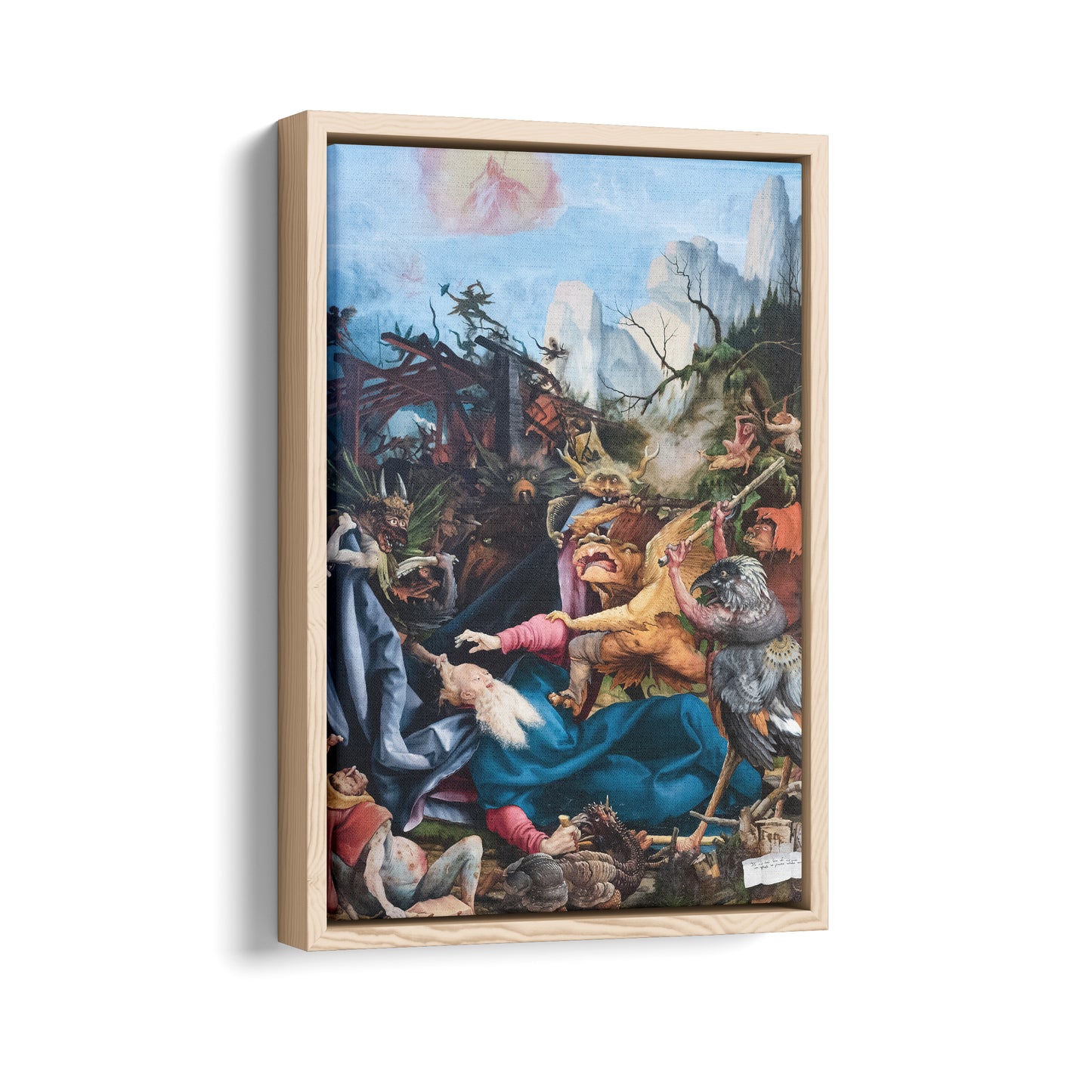 Isenheim Altarpiece: The Temptation of Saint Anthony | Matthias Grünewald | c. 1512-16