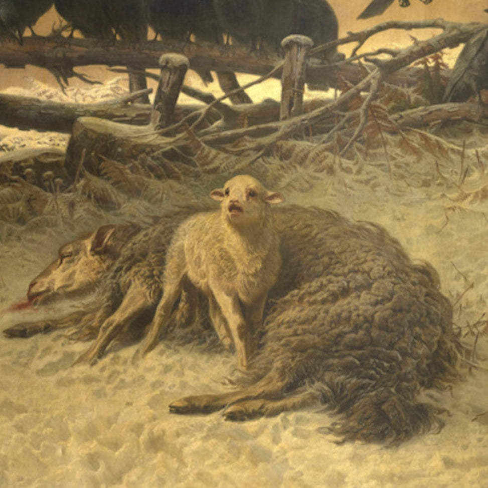 The Orphan | August Friedrich Schenck | c. 1885
