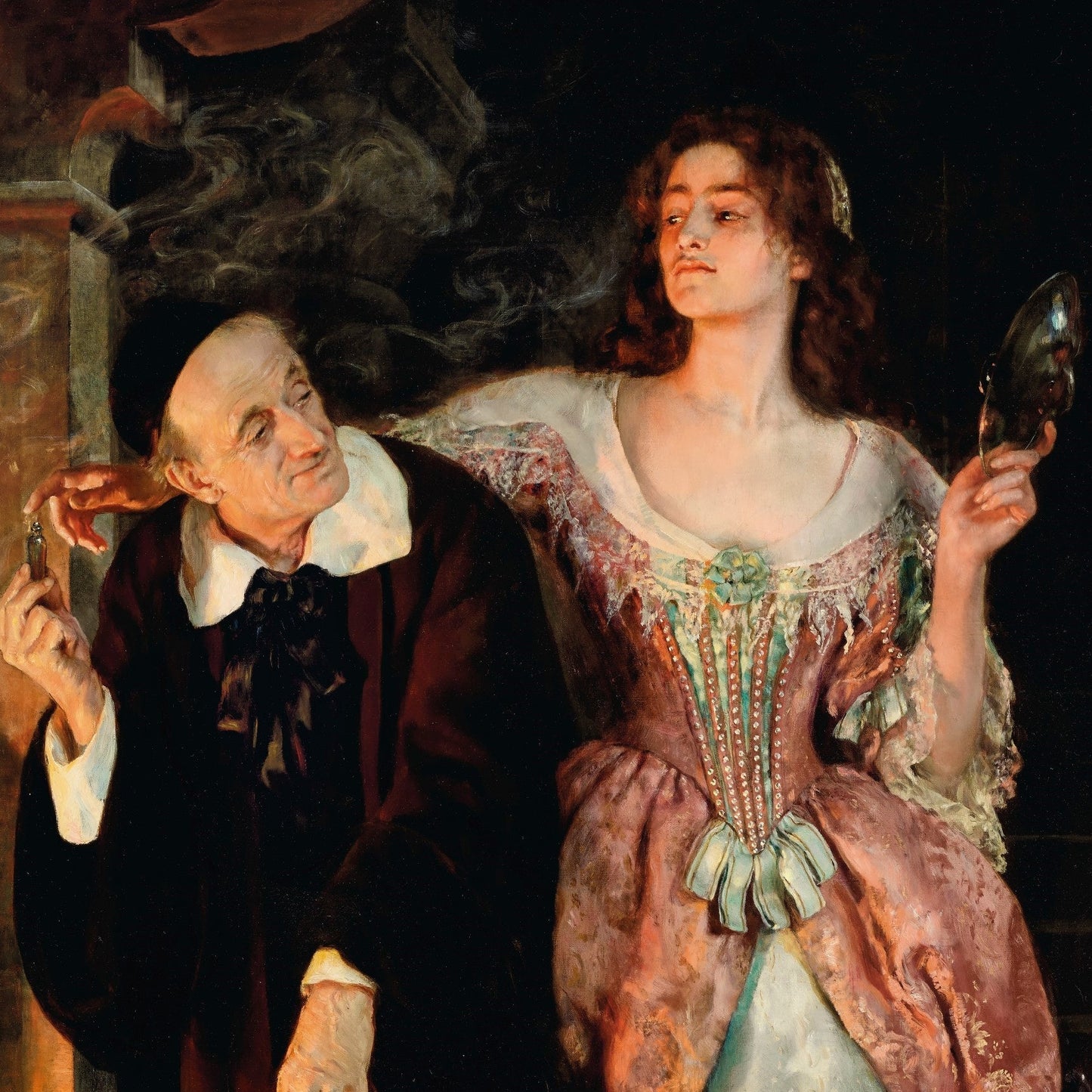 The Laboratory | John Collier | 1895