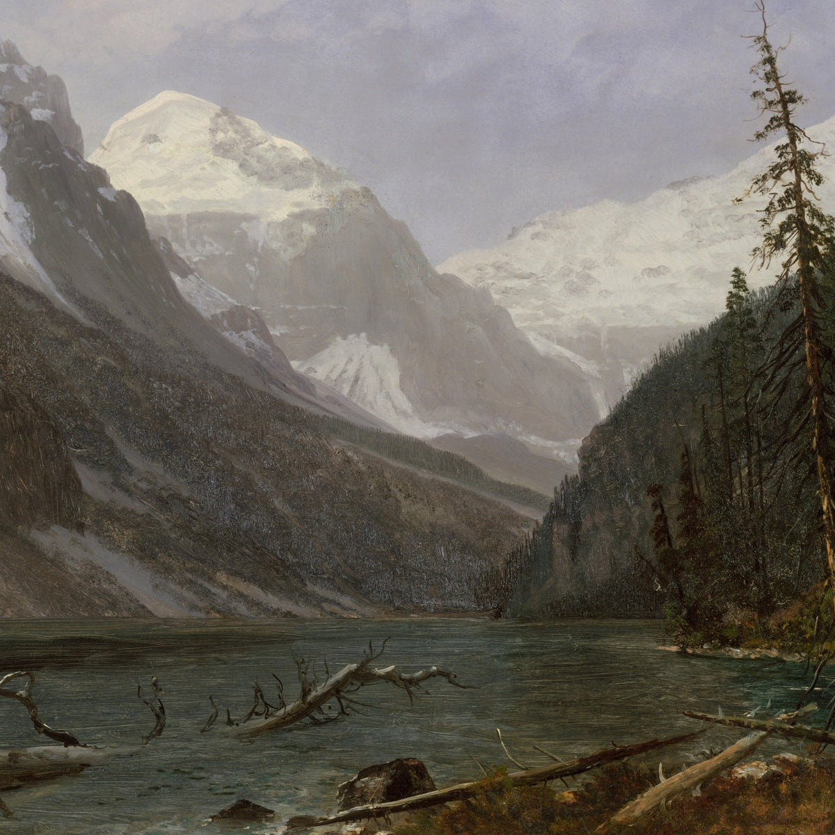 Canadian Rockies (Lake Louise) | Albert Bierstadt | c. 1899