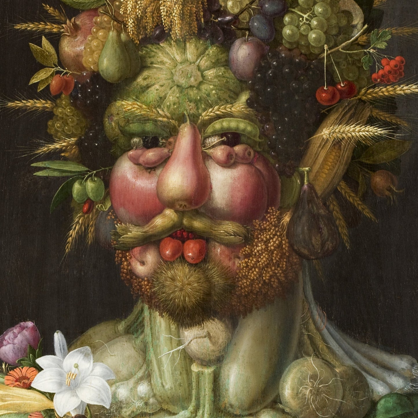 Rudolf II of Habsburg as Vertumnus | Giuseppe Arcimboldo | 1590