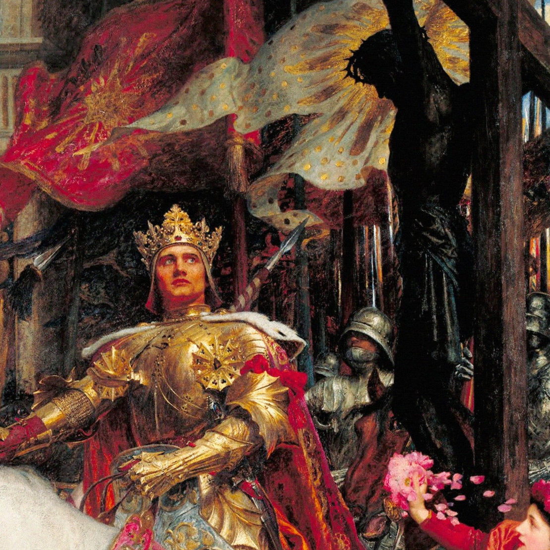 The Two Crowns | Sir Frank Dicksee | 1900